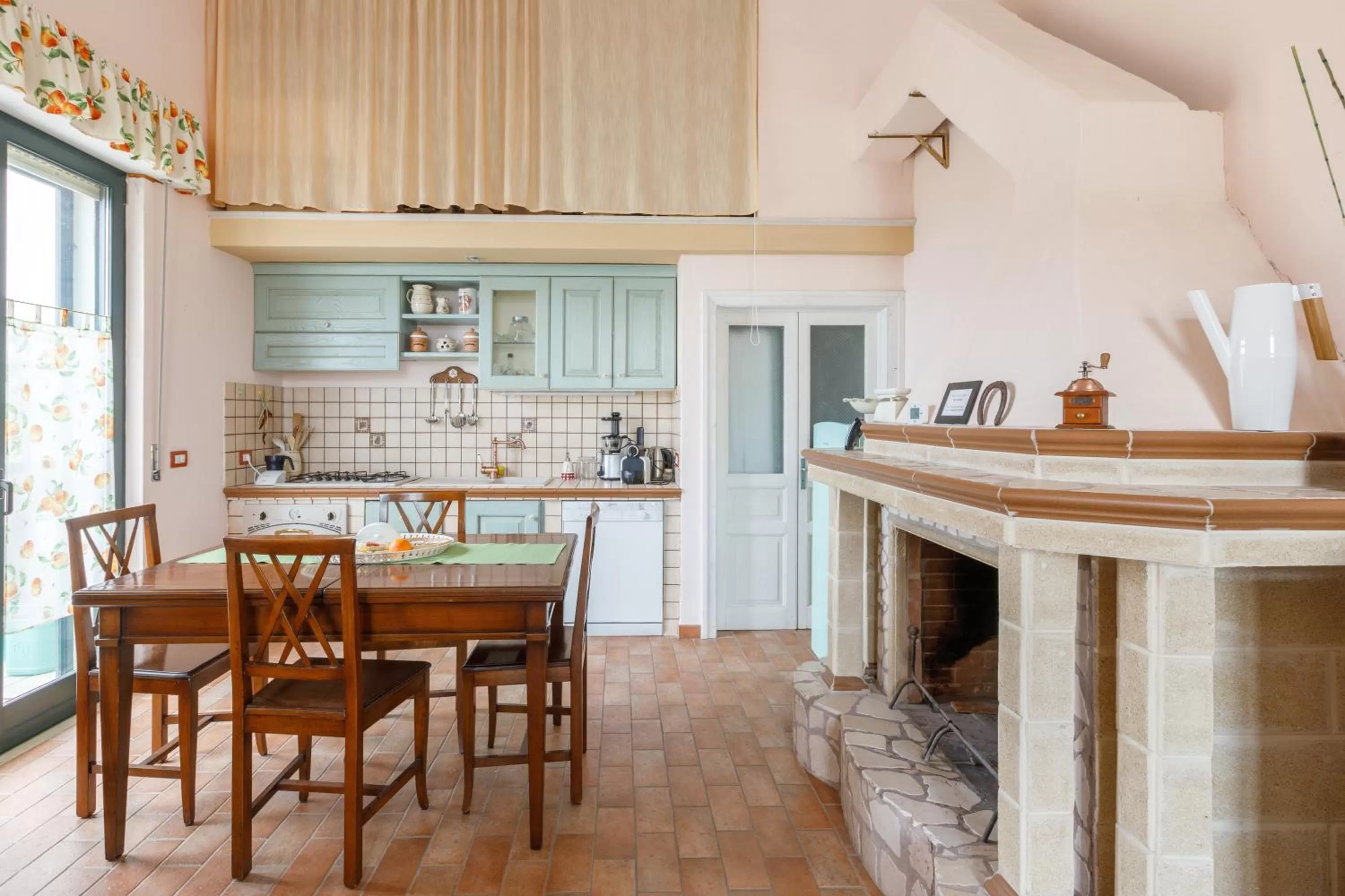 Kitchen or kitchenette in B&B Vigna del Duca