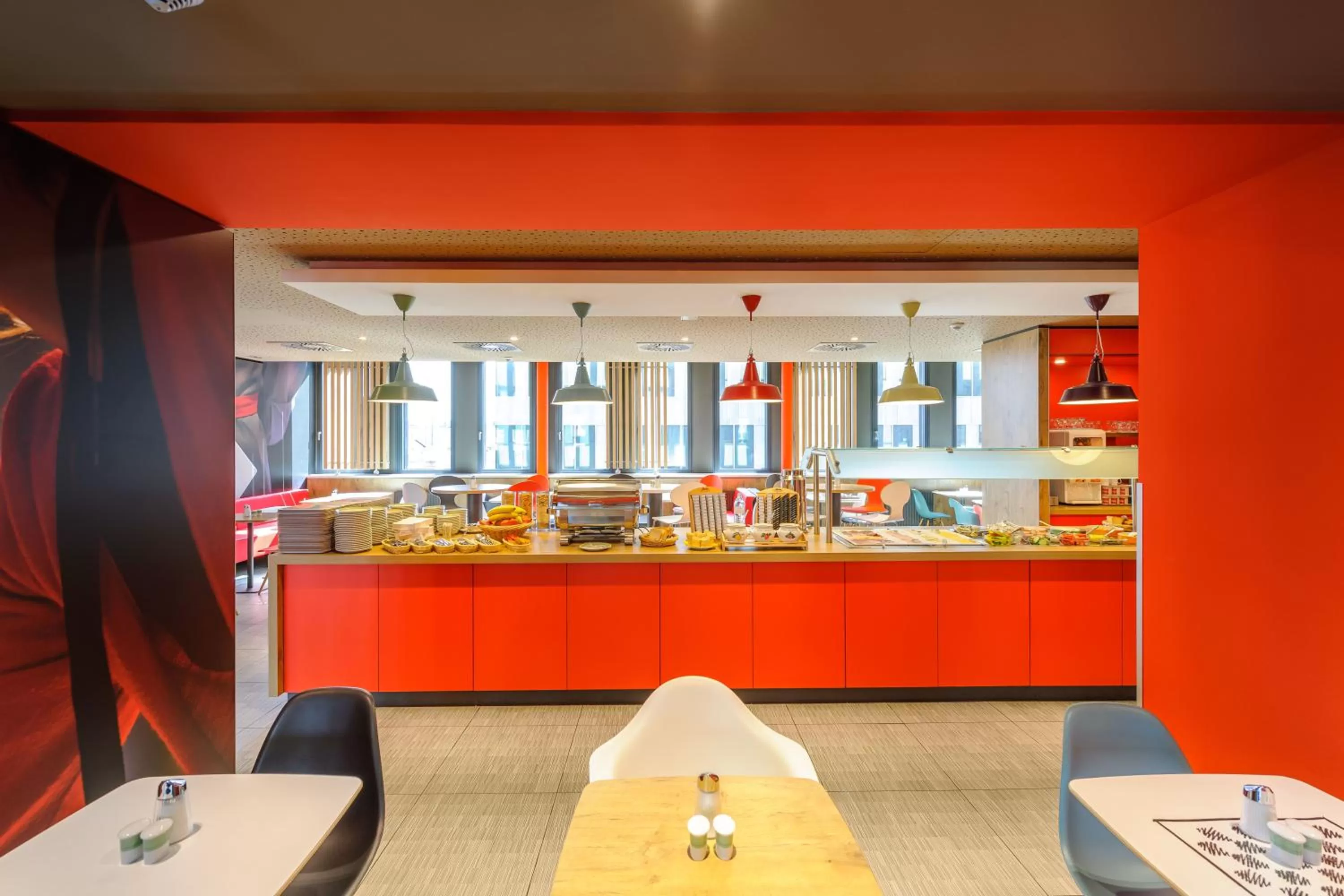 Buffet breakfast in ibis Innsbruck