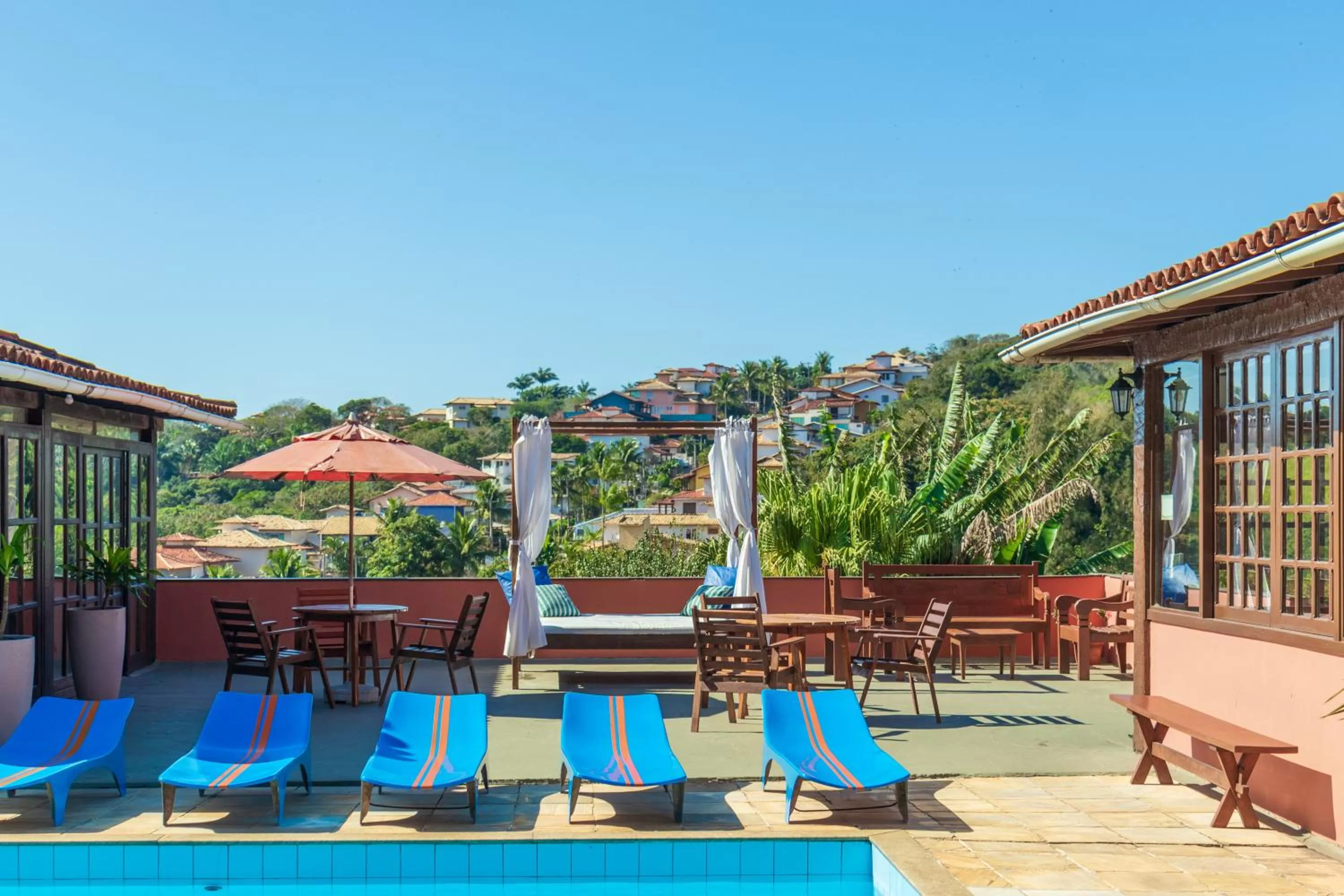 Patio in Pousada dos Coqueiros Búzios