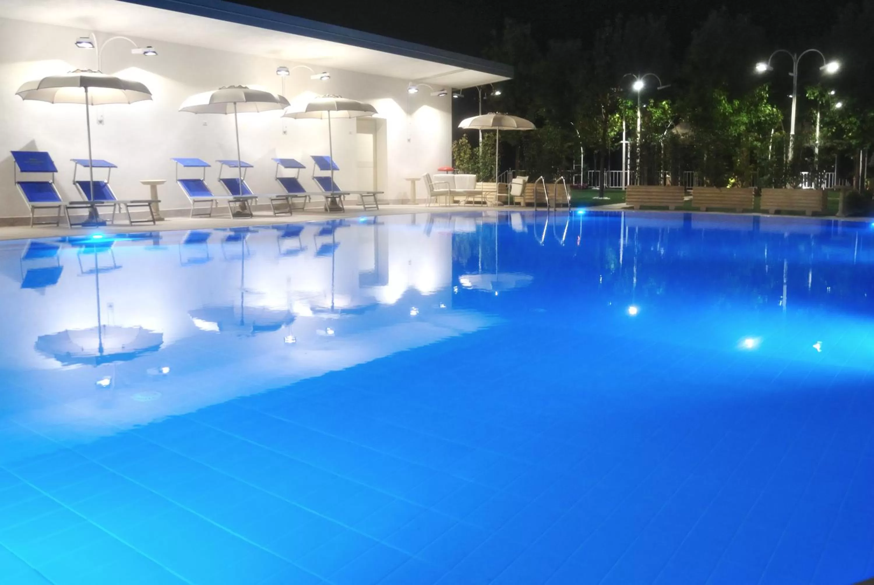 Swimming pool in Edra Palace Hotel & Ristorante