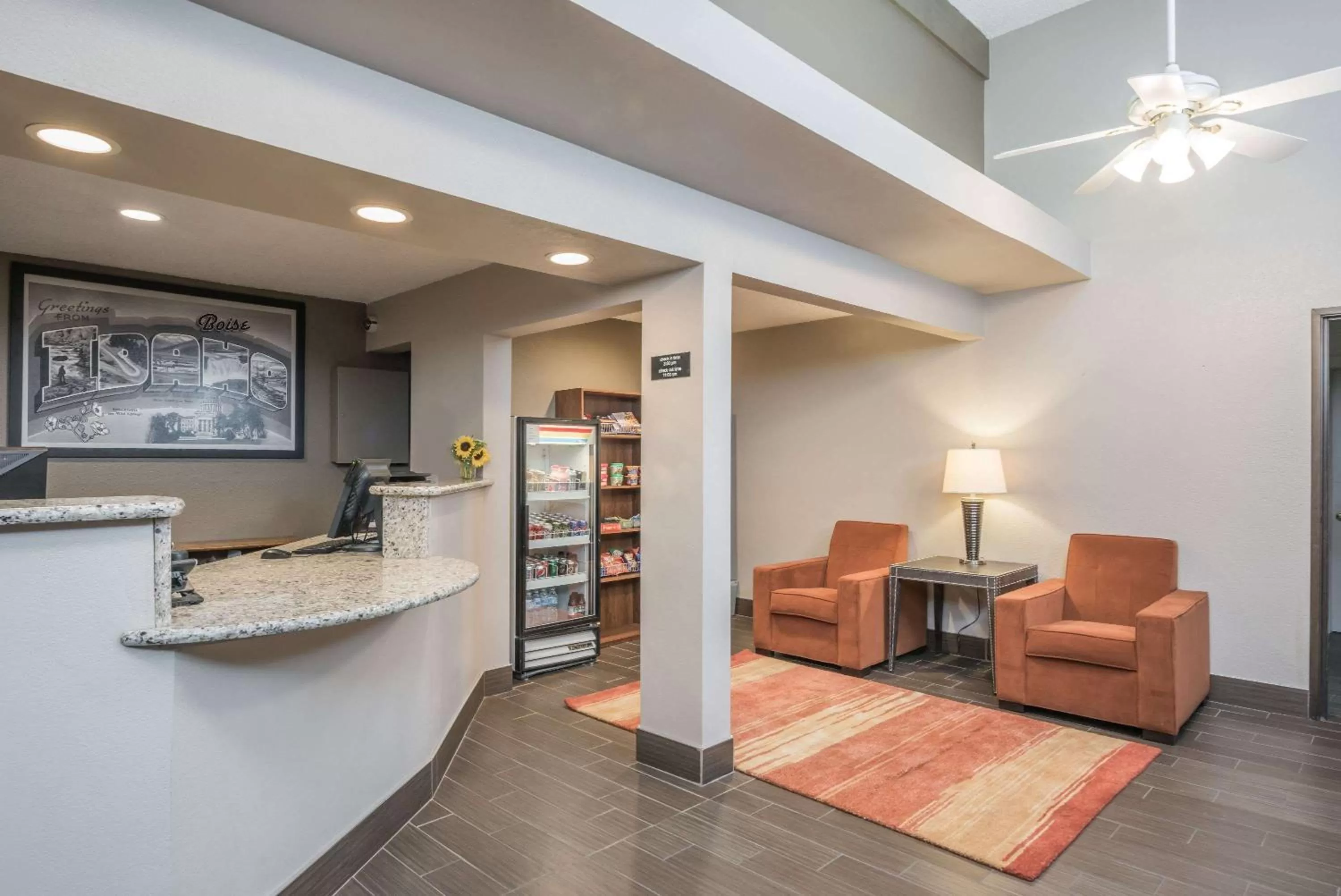Lobby or reception in Super 8 by Wyndham Boise