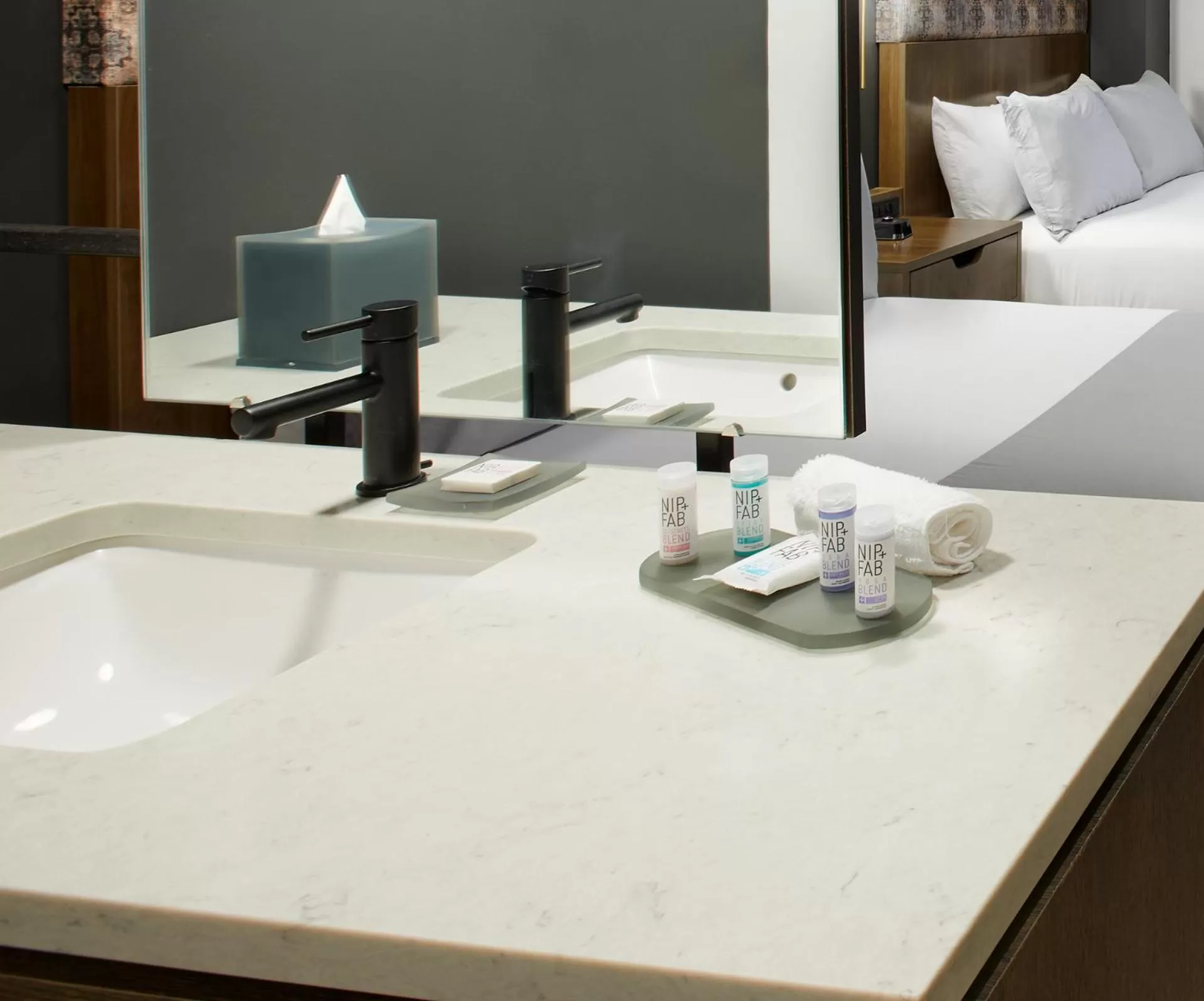 Bathroom in TRYP by Wyndham Pittsburgh/Lawrenceville