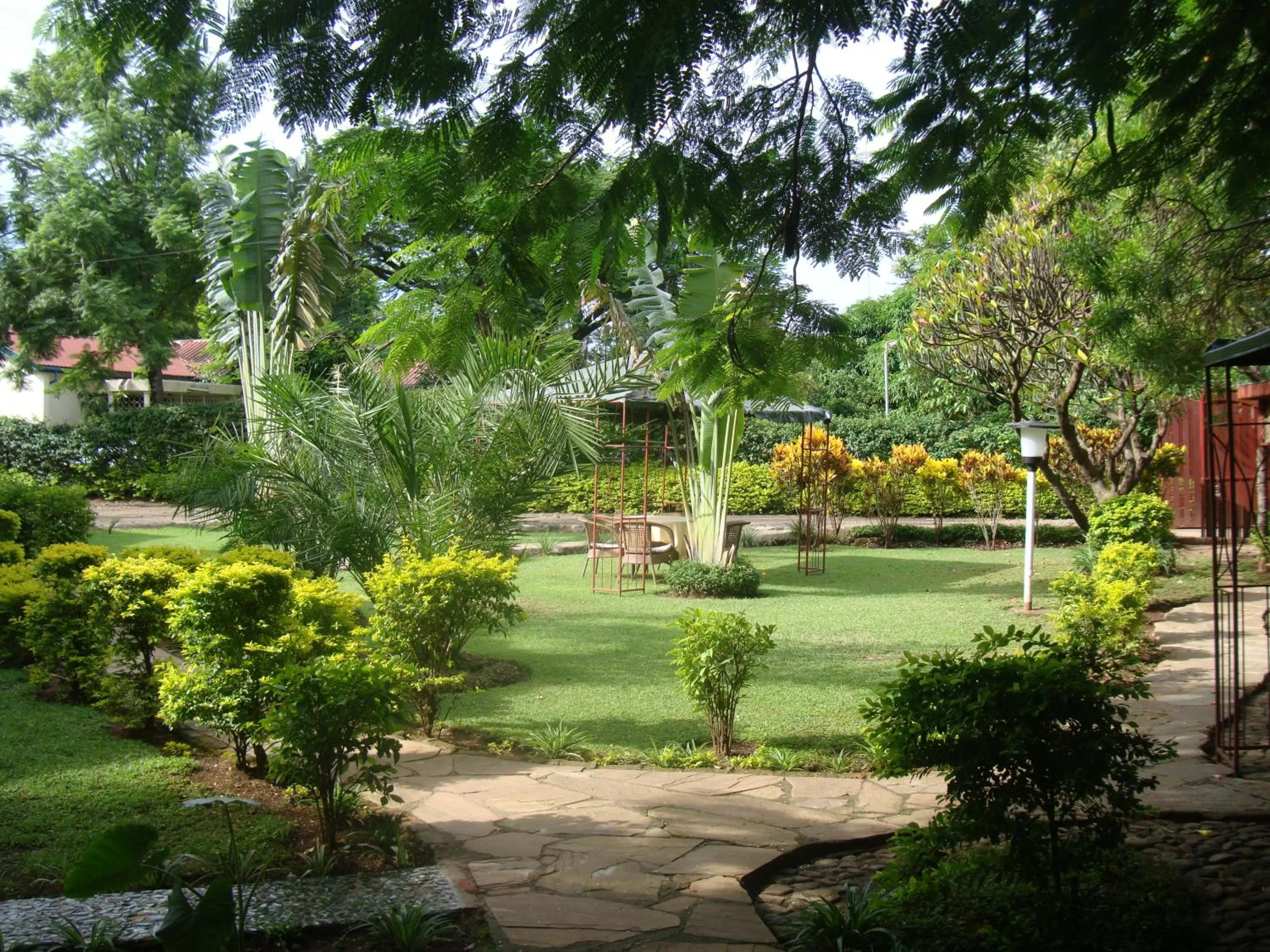Garden in The Clarice House