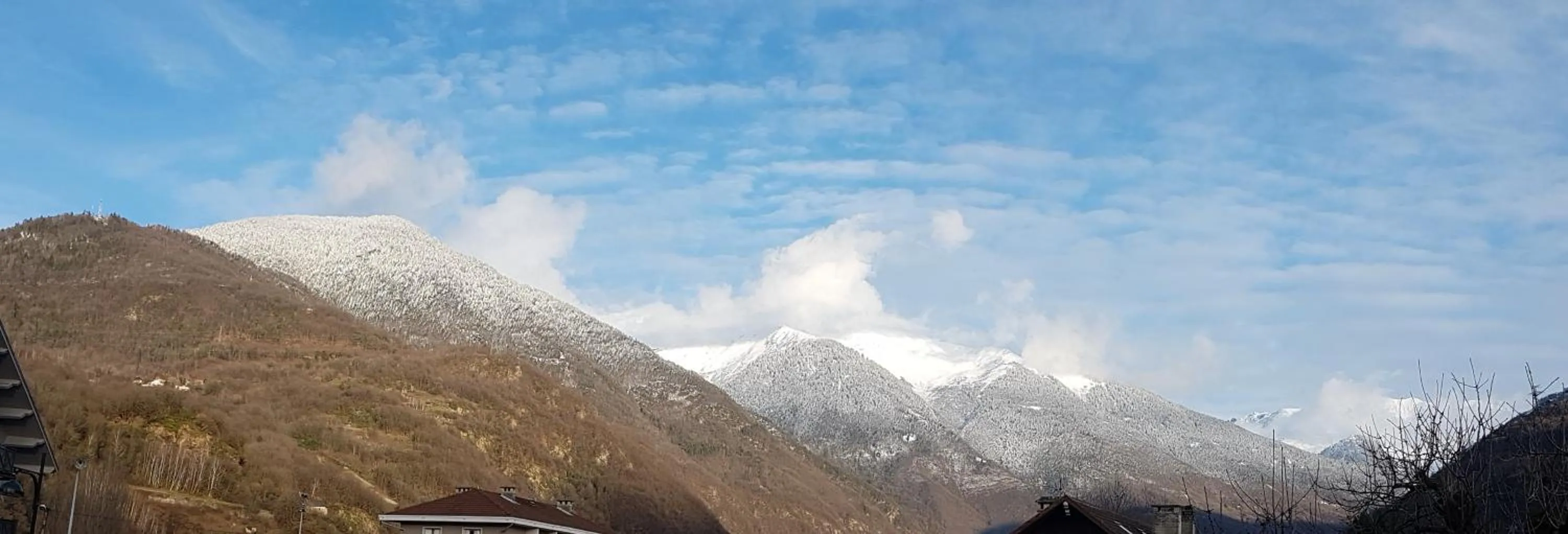 Mountain view in Auberge de Costaroche