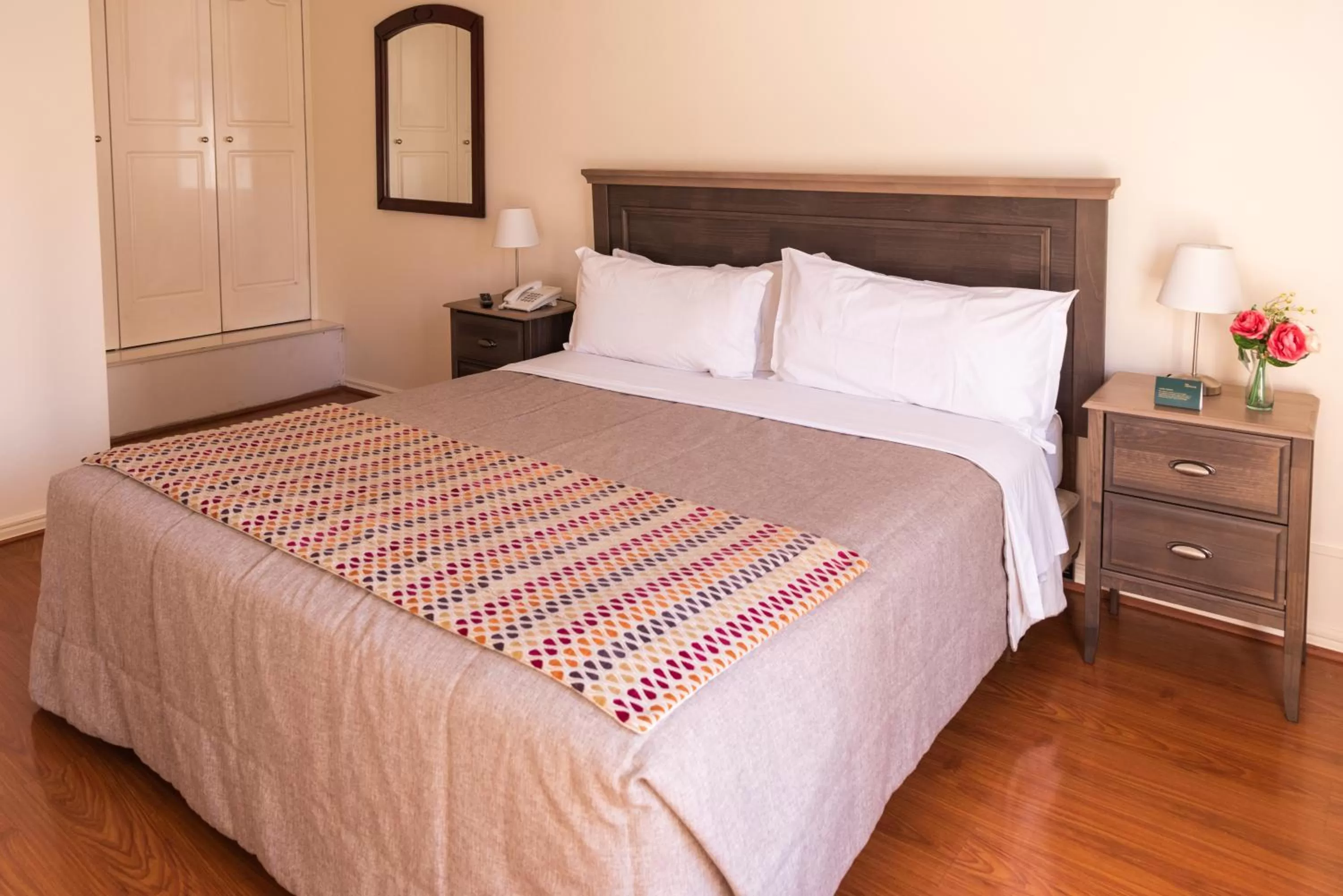 Bed in MR Apart Providencia (ex Apart Neruda)