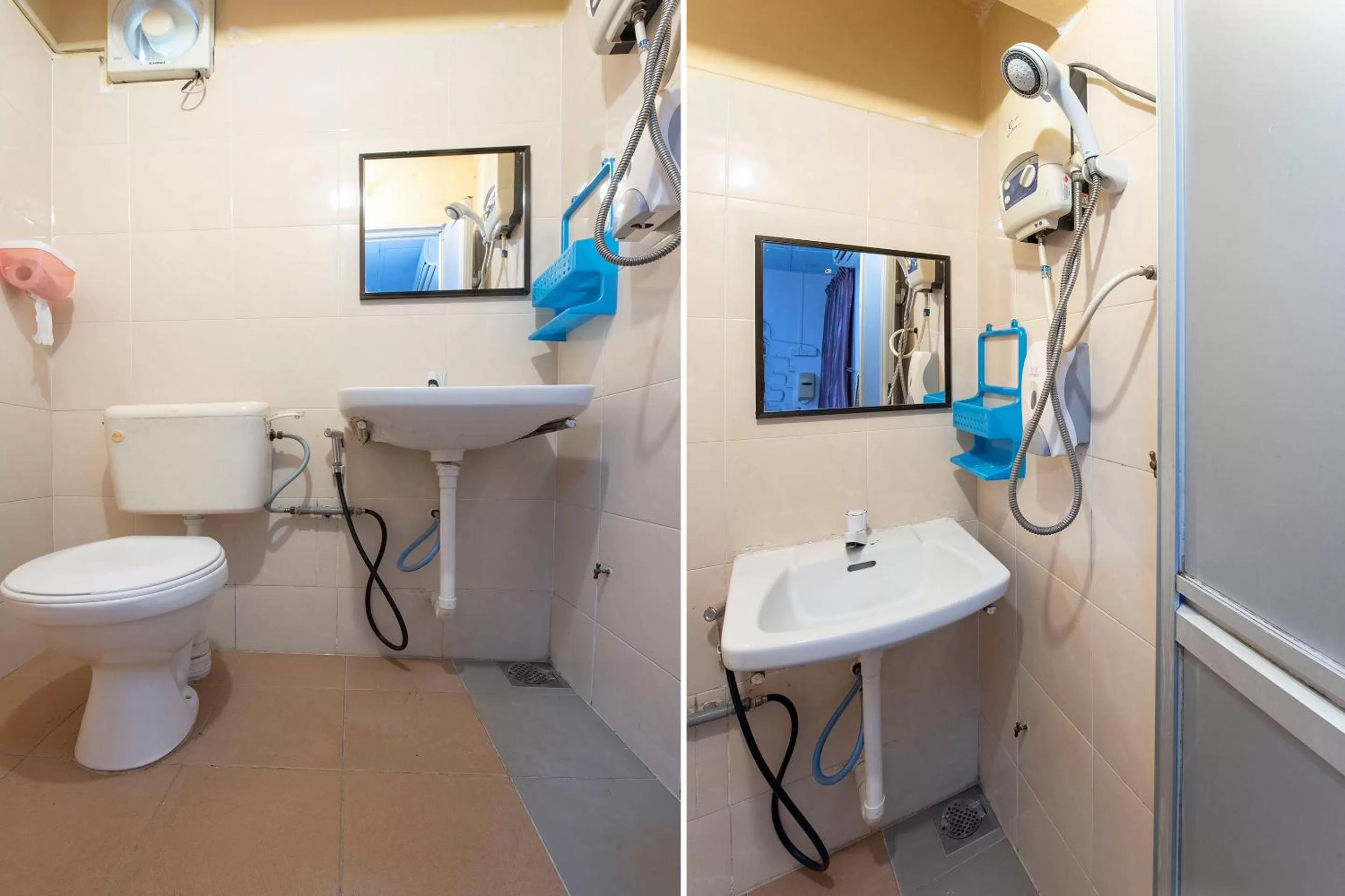 Bathroom in SPOT ON 90305 Hen Hen Hotel