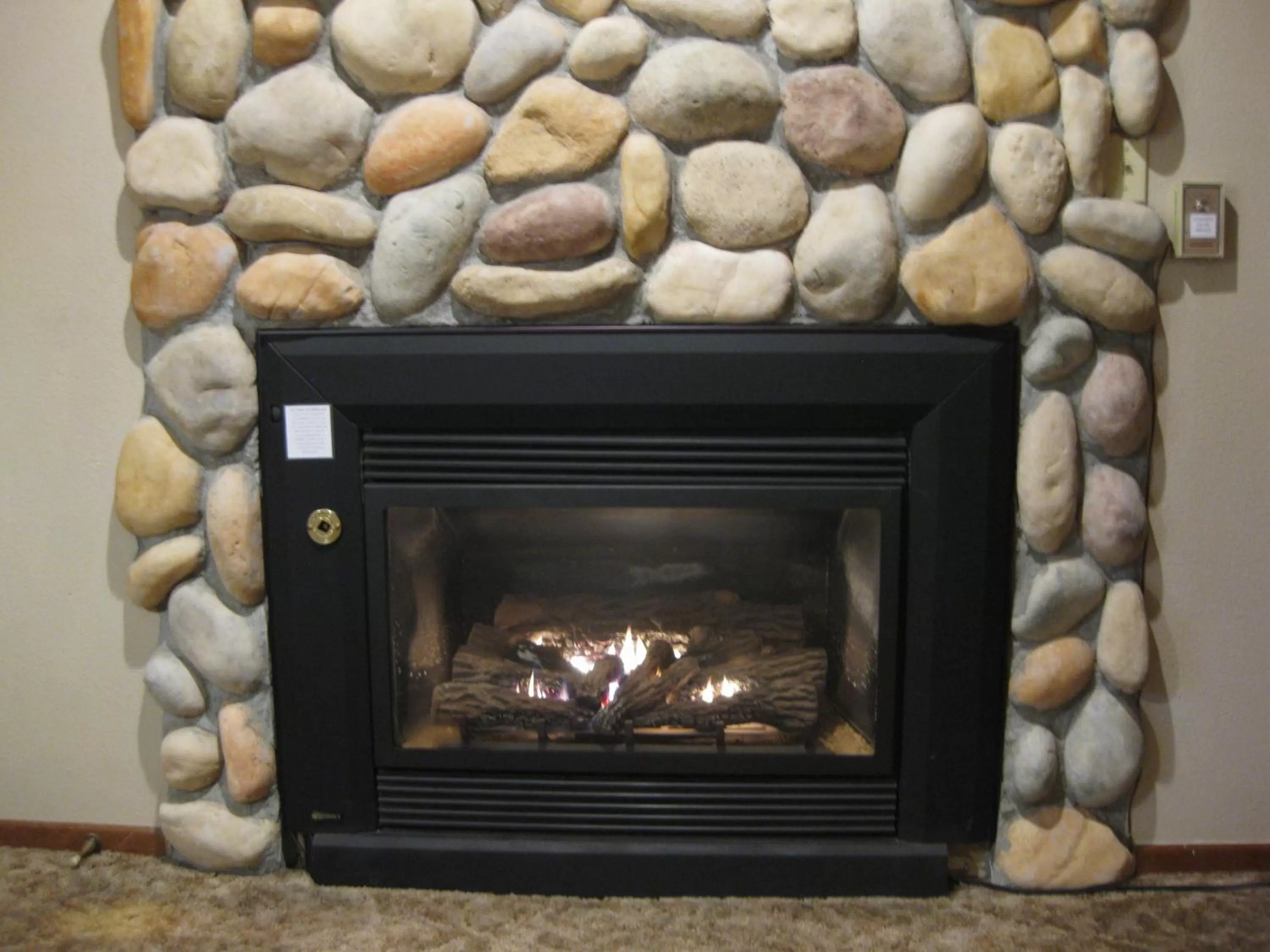Living room in Eagle Cap Chalets