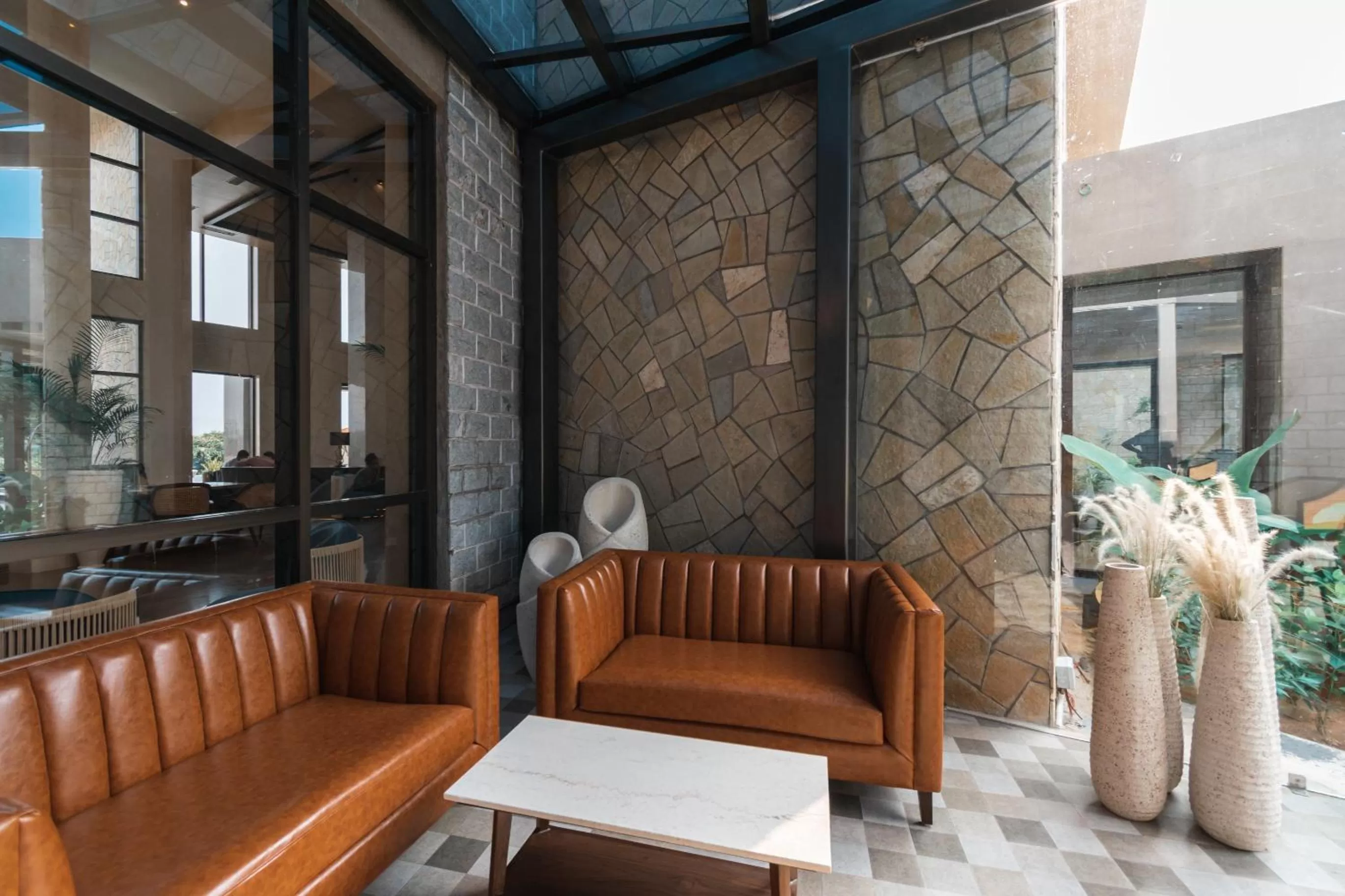 Seating area in Radisson Blu Resort Visakhapatnam