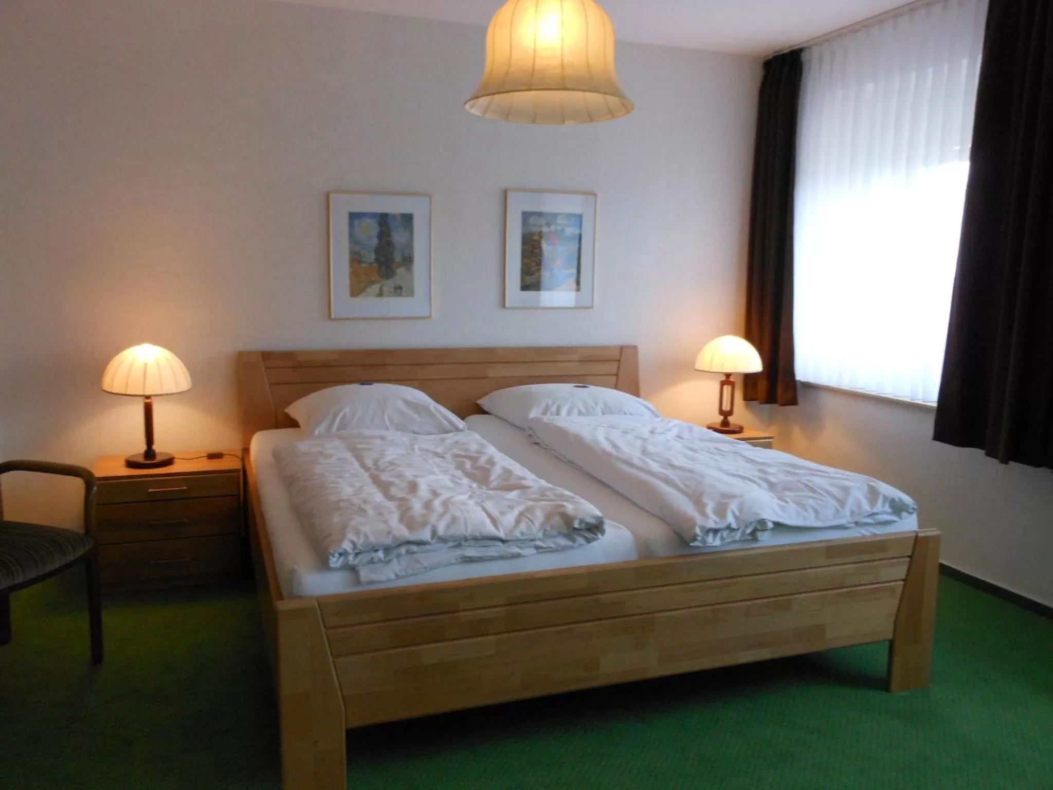 Bedroom, Bed in Westfalenhof Garni