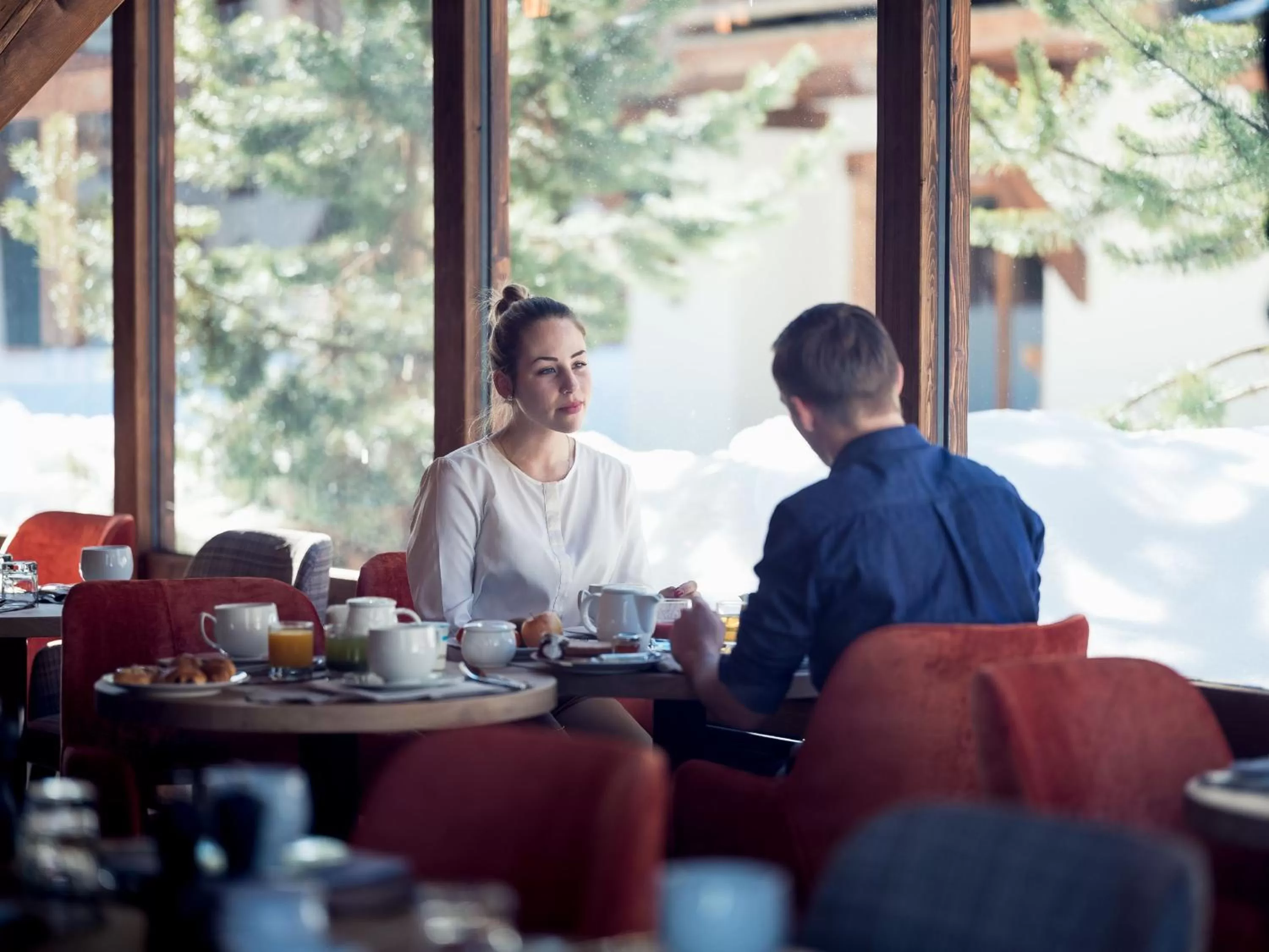 Restaurant/places to eat in Les Loges Blanches Megève