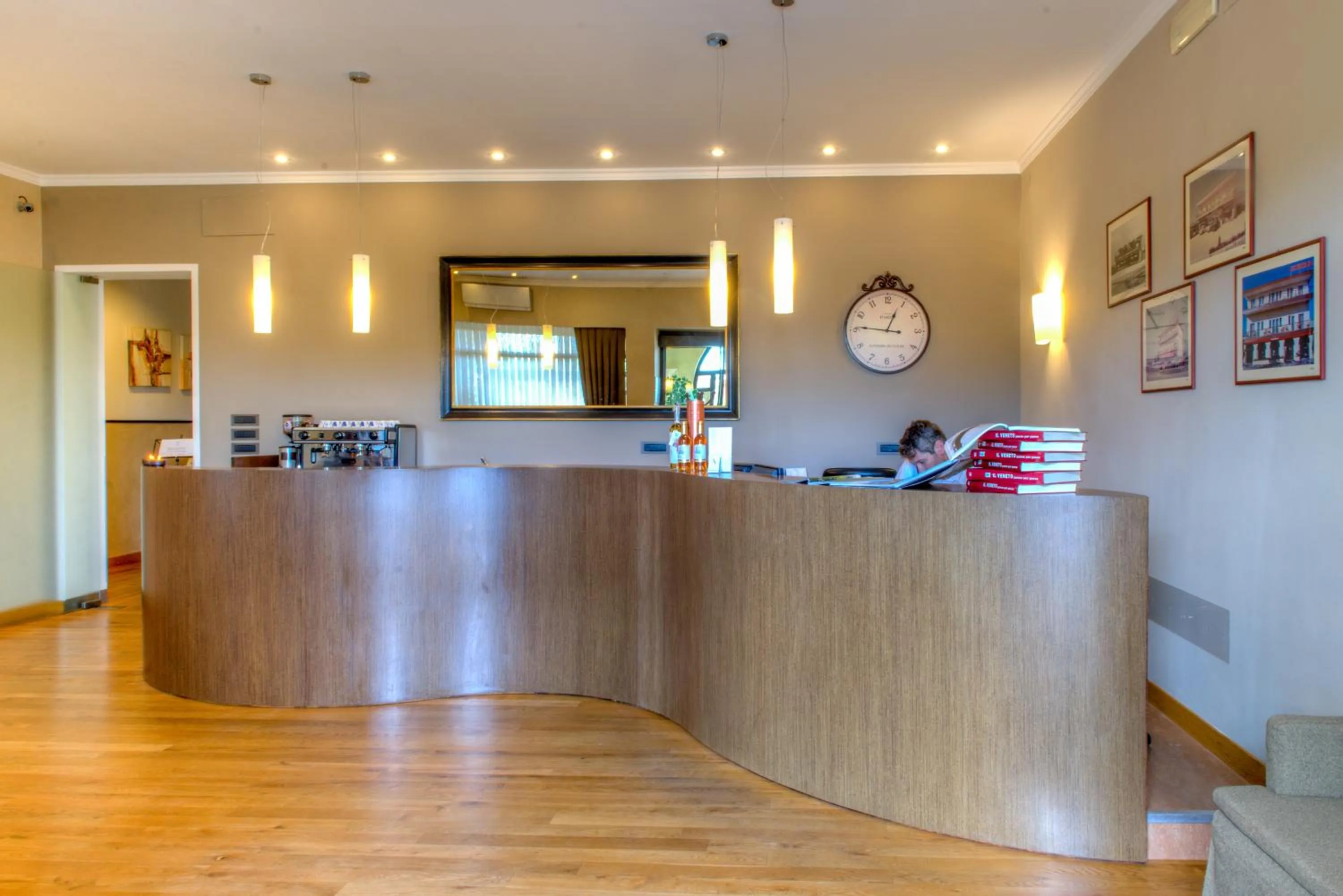 Lobby or reception in Hotel Belvedere Thiene