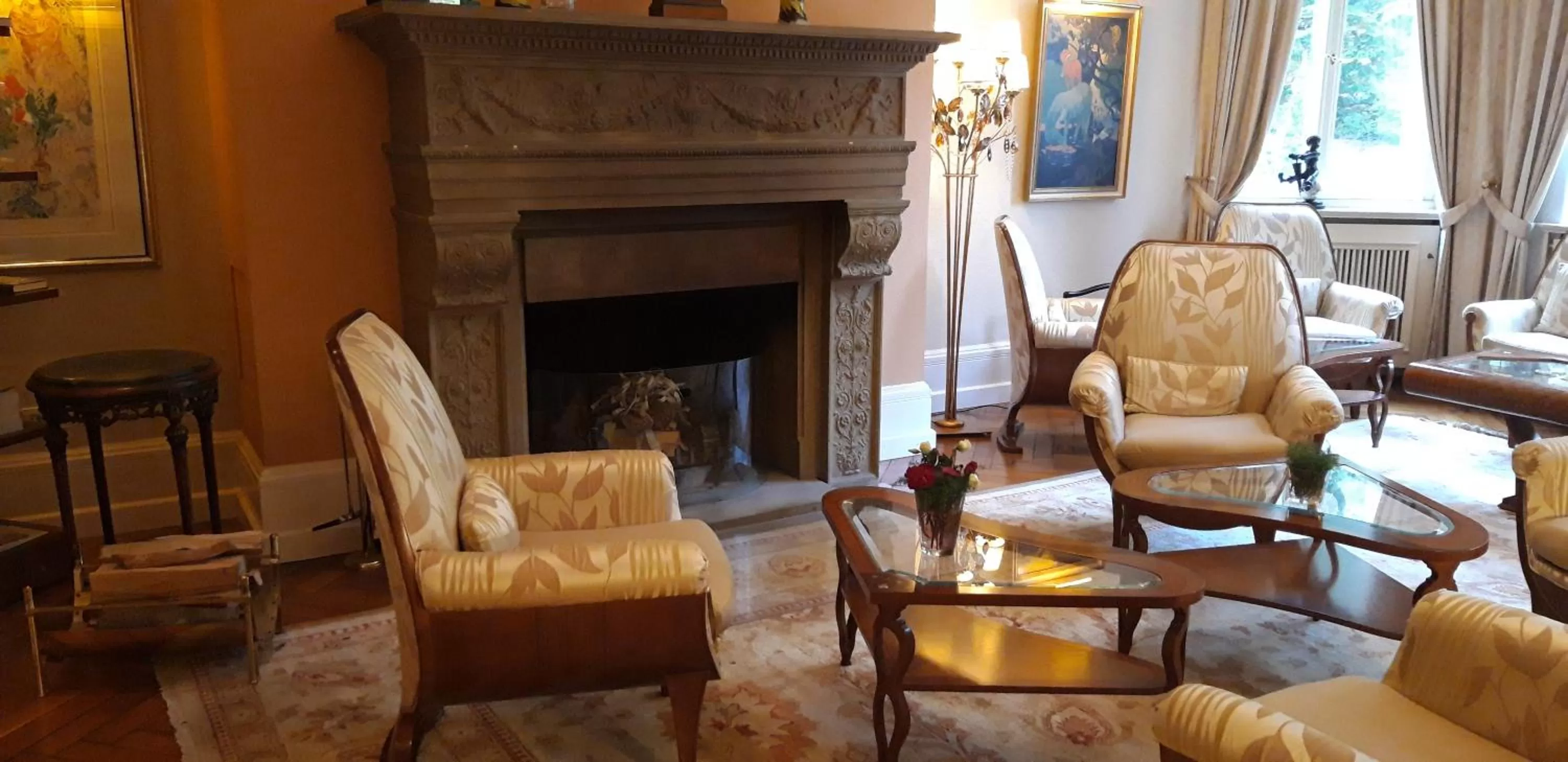 Seating area in Villa Hammerschmiede