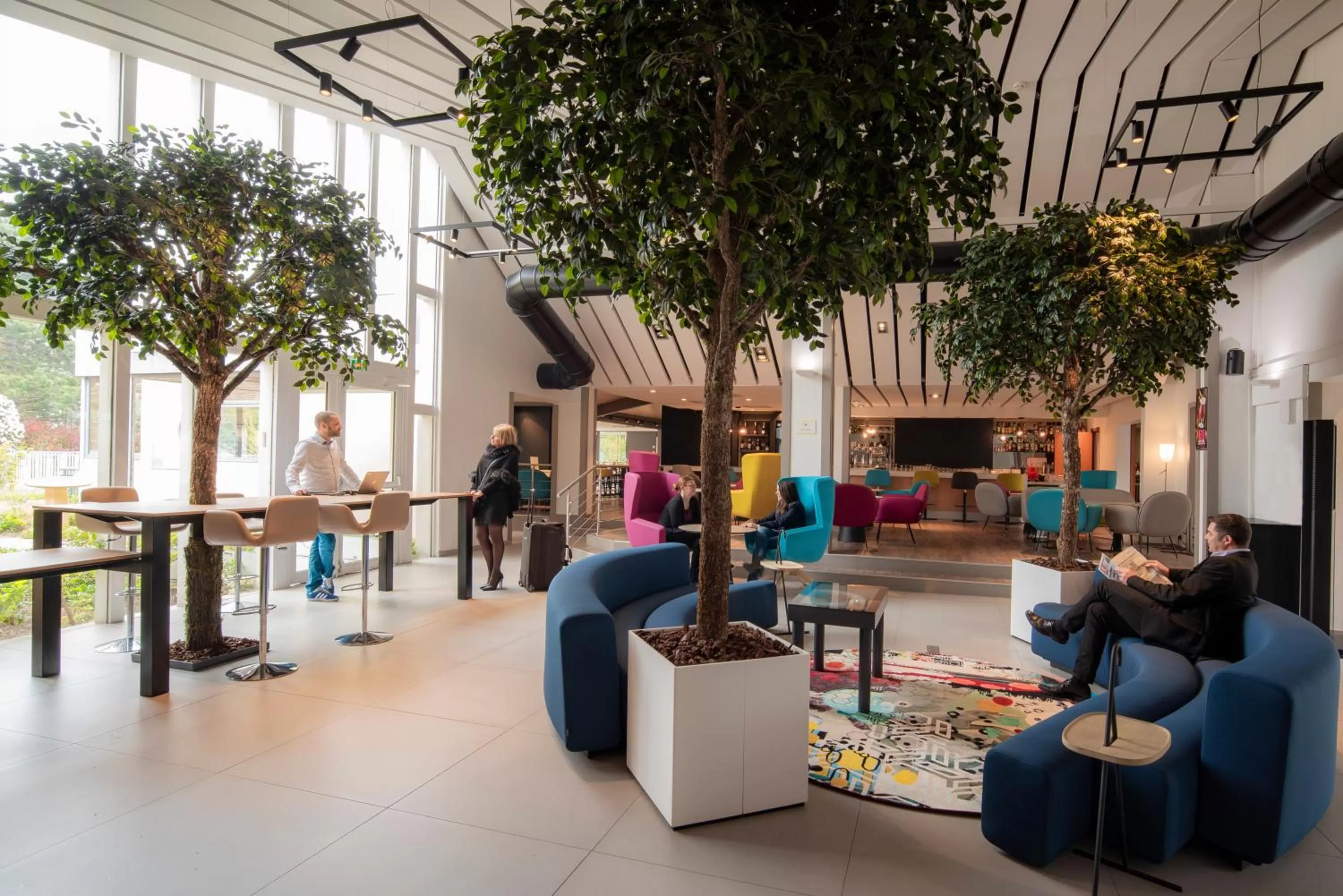 Lobby or reception in Novotel Metz Amnéville