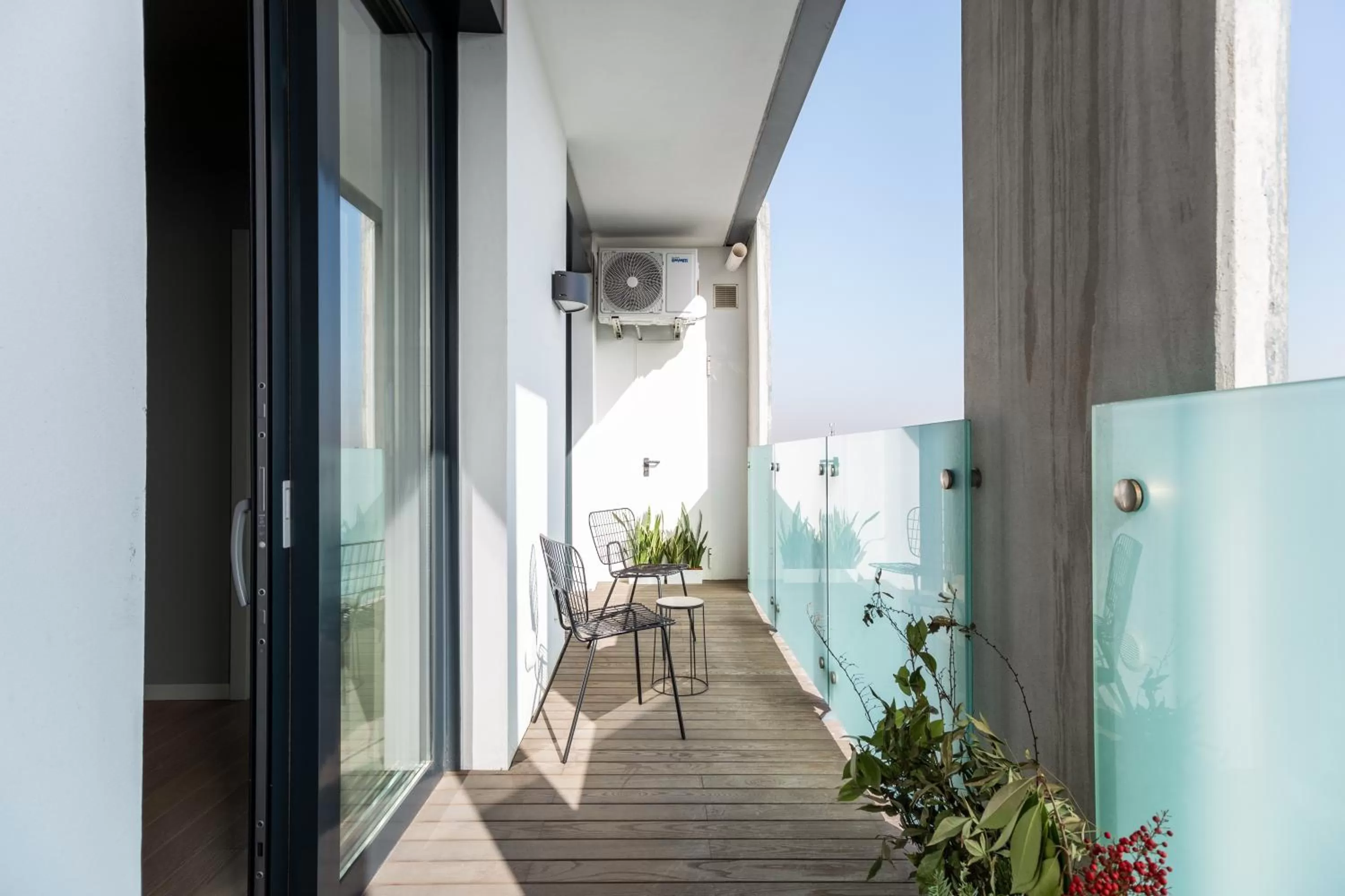 Balcony/Terrace in Dreams Hotel Città Studi