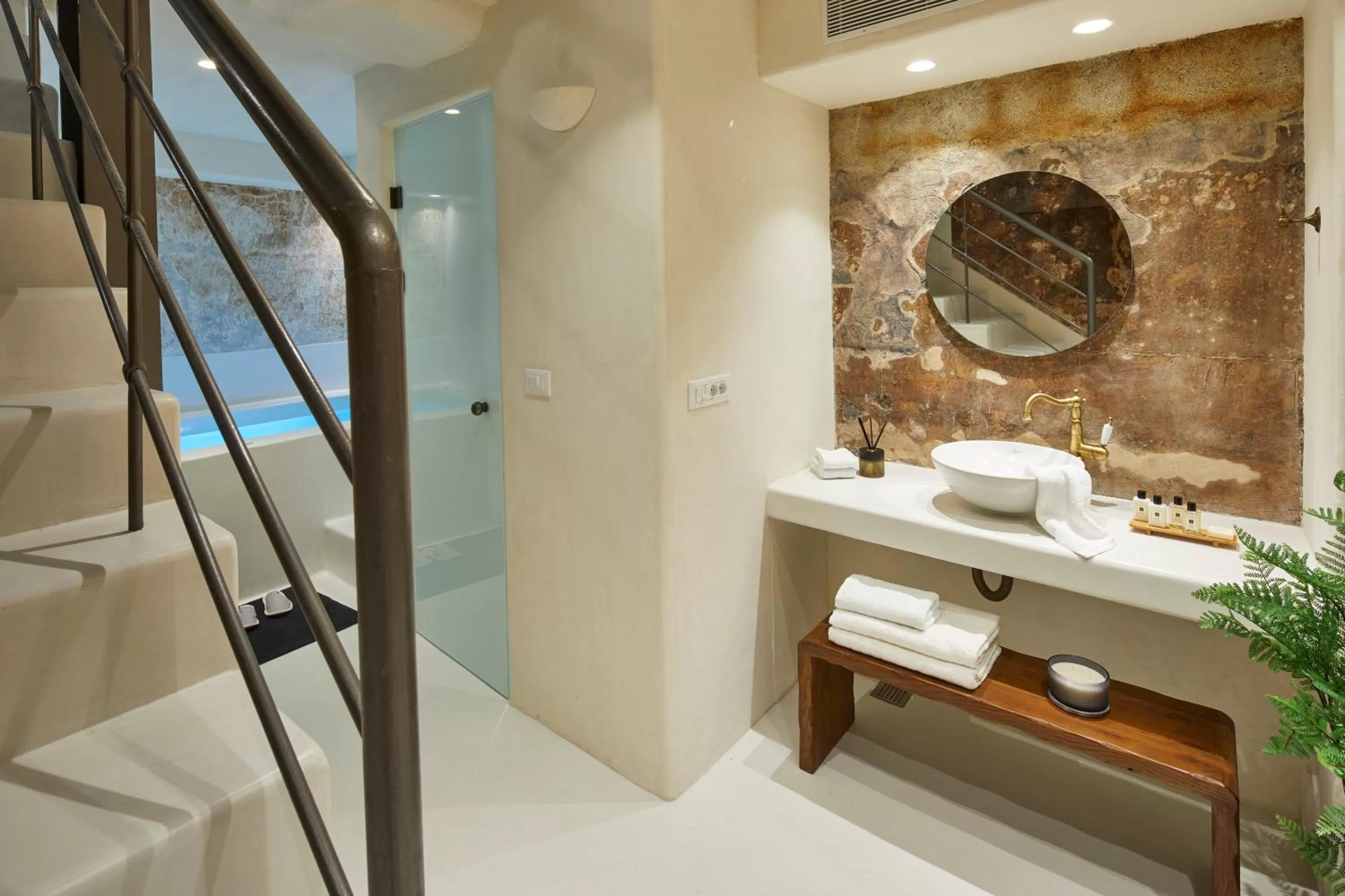 Bathroom in Winery Hotel 1870