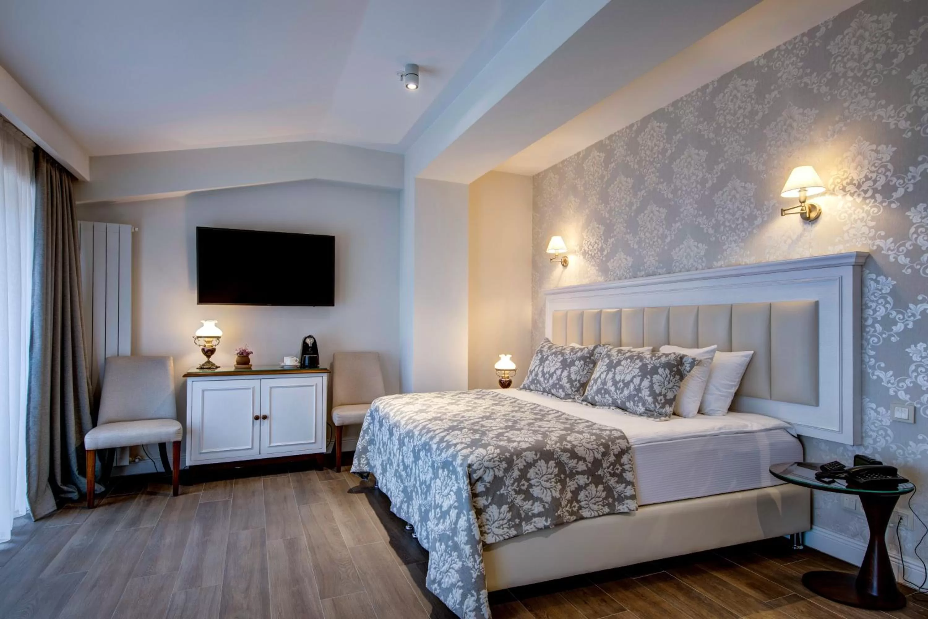 Bed in Hotel Passport Tbilisi