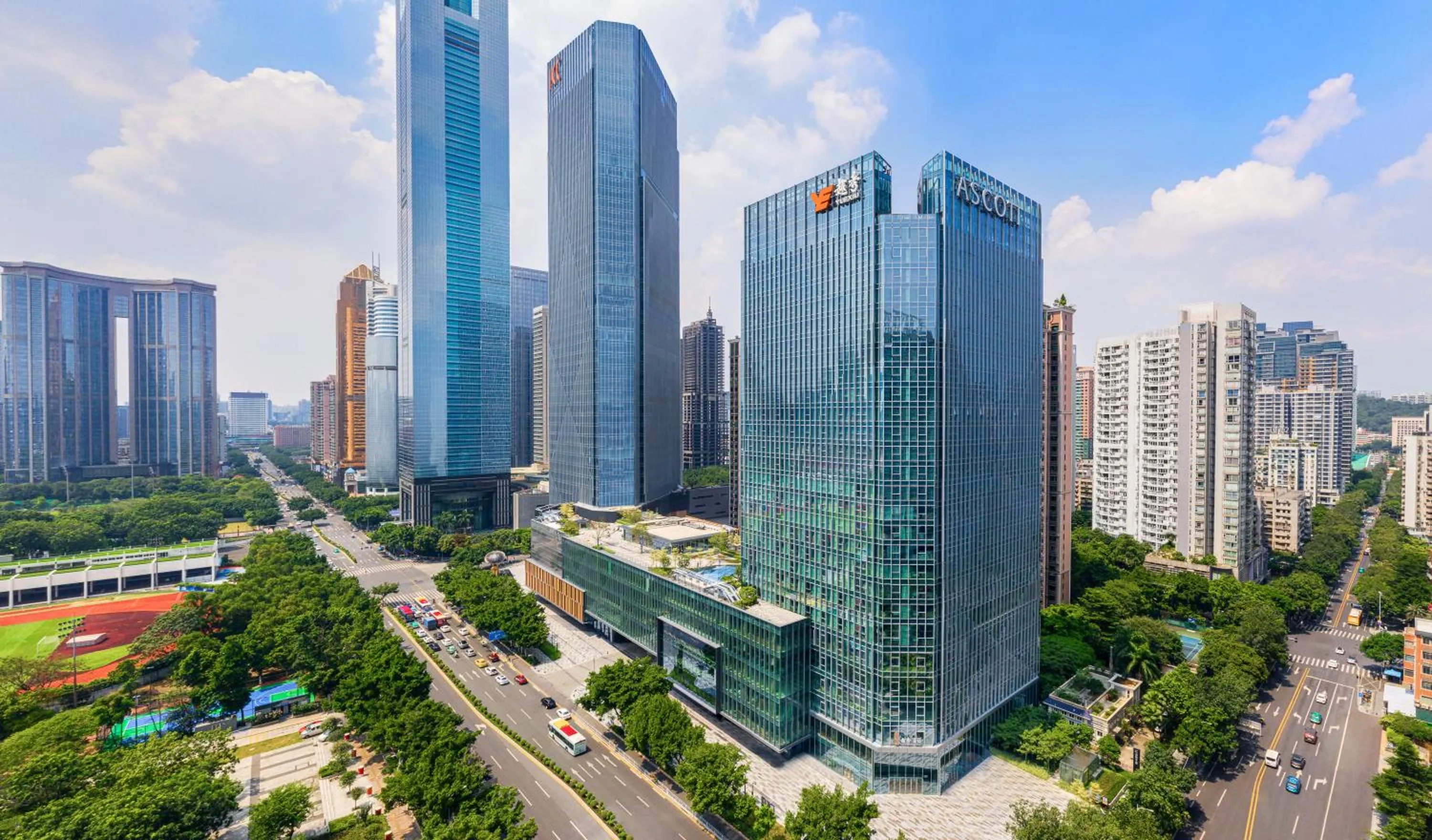 Property building in Ascott ICC Guangzhou