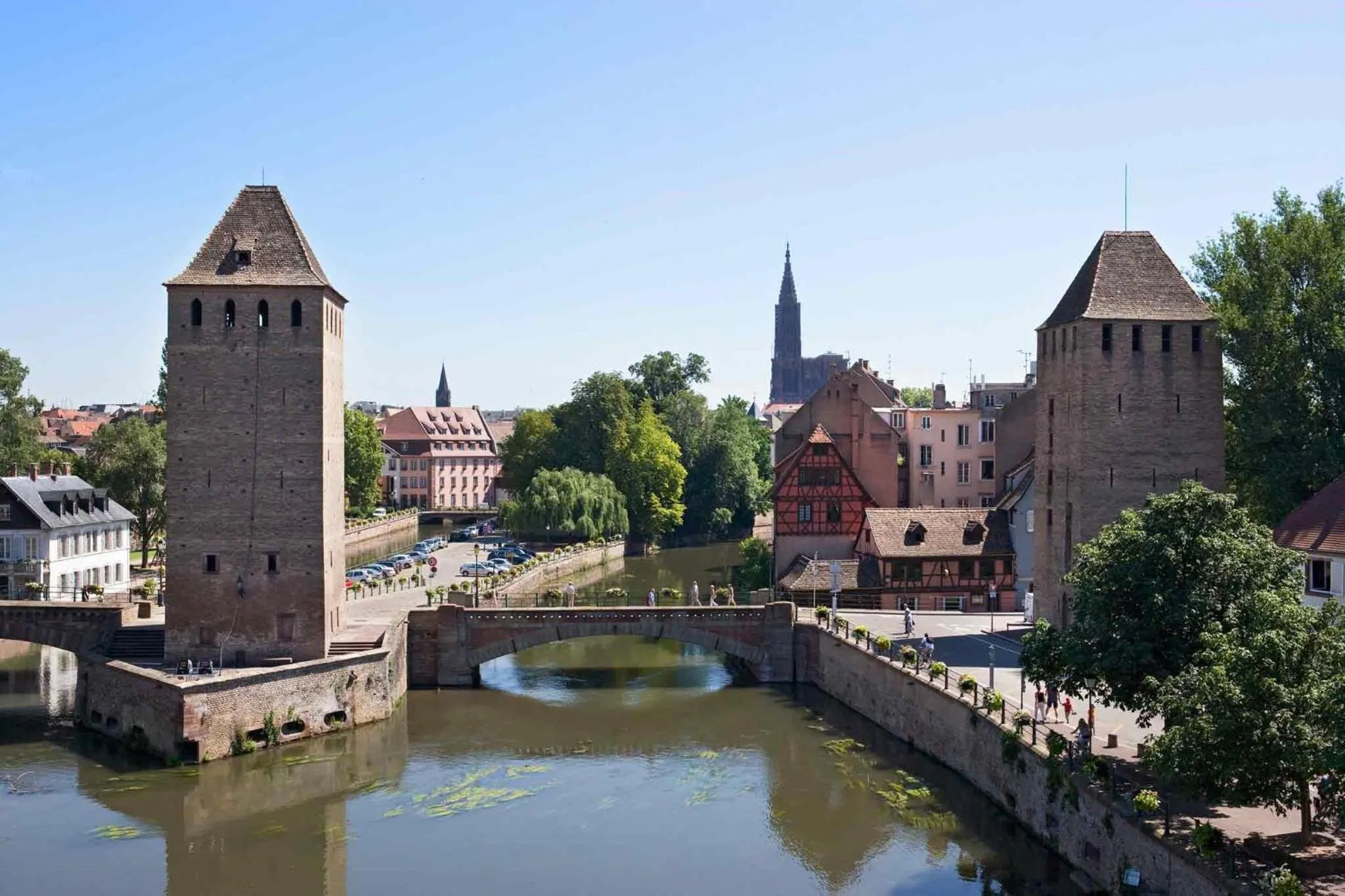 River view in ibis Styles Strasbourg Avenue du Rhin