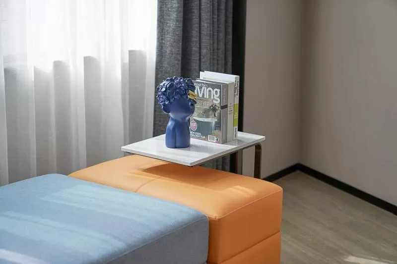 Seating area, Bed in Fengyue Light Shang Hotel Guangzhou Baiyun Airport Store