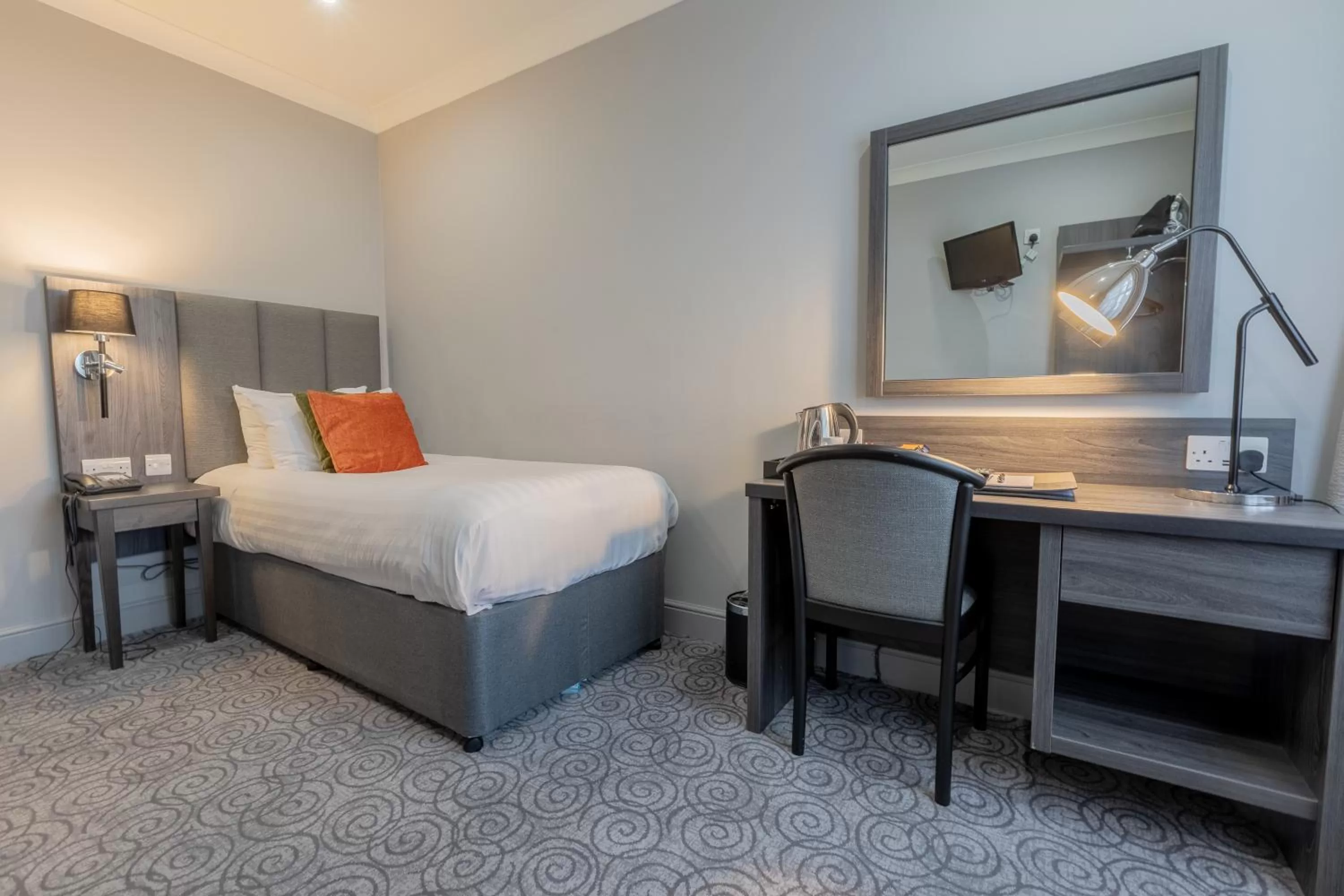 Bedroom, Bed in Hawkstone Park