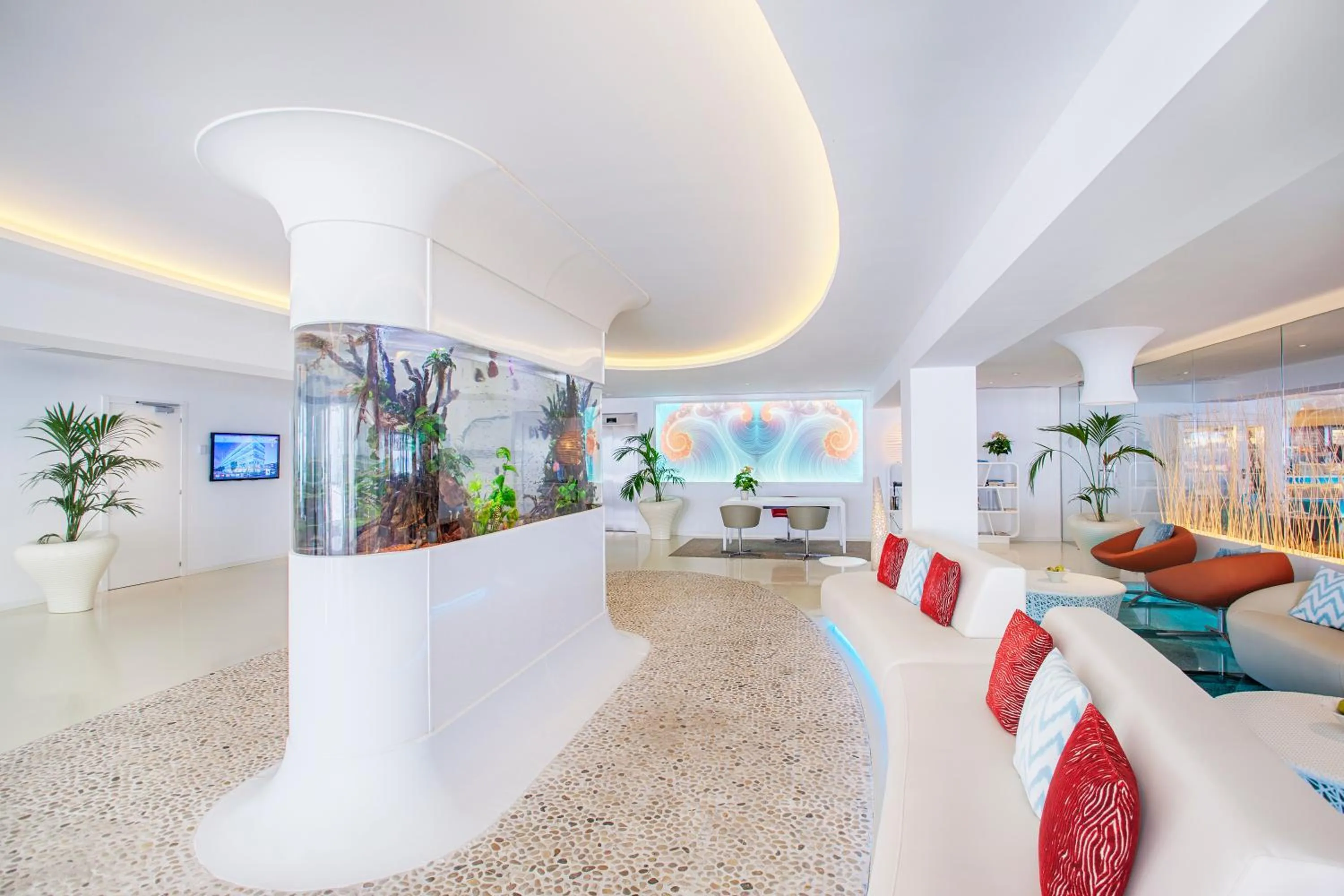 Lobby or reception in The Sea Hotel by Grupotel - Adults Only