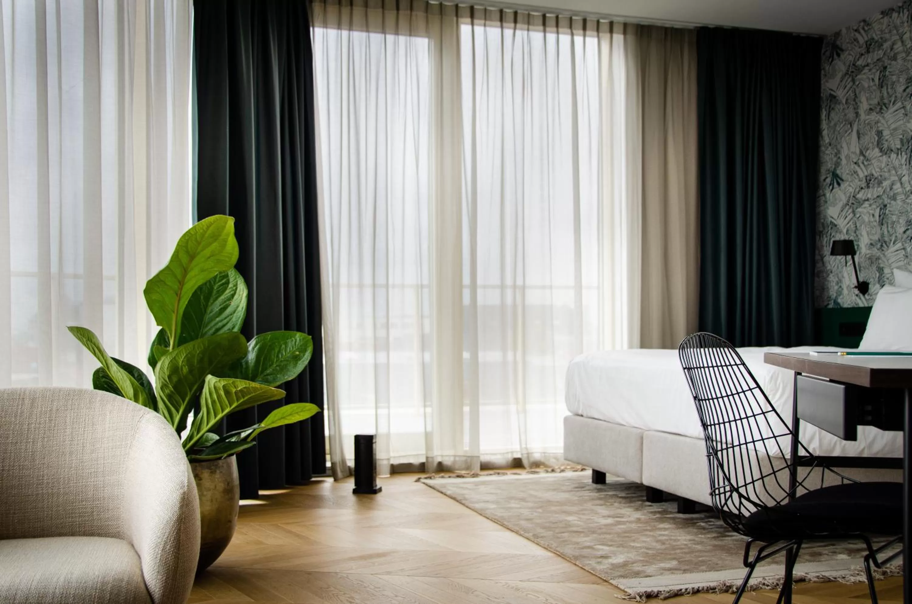 Bed in Yalo Urban Boutique Hotel Gent