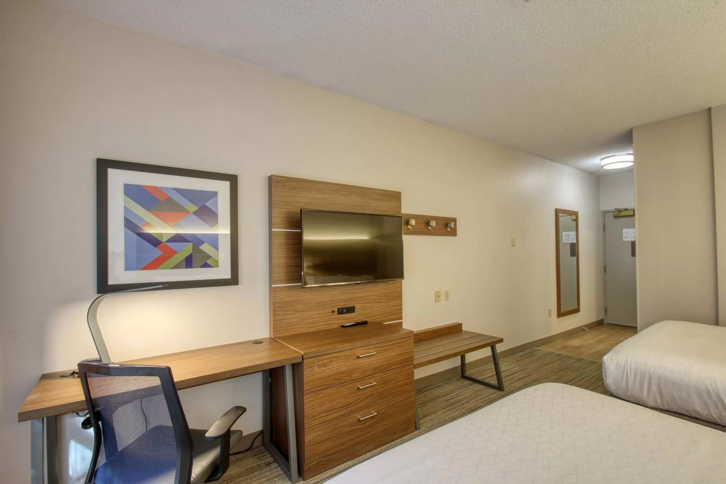 Photo of the whole room, Bed in Holiday Inn Express Hotel & Suites Oshkosh - State Route 41 by IHG