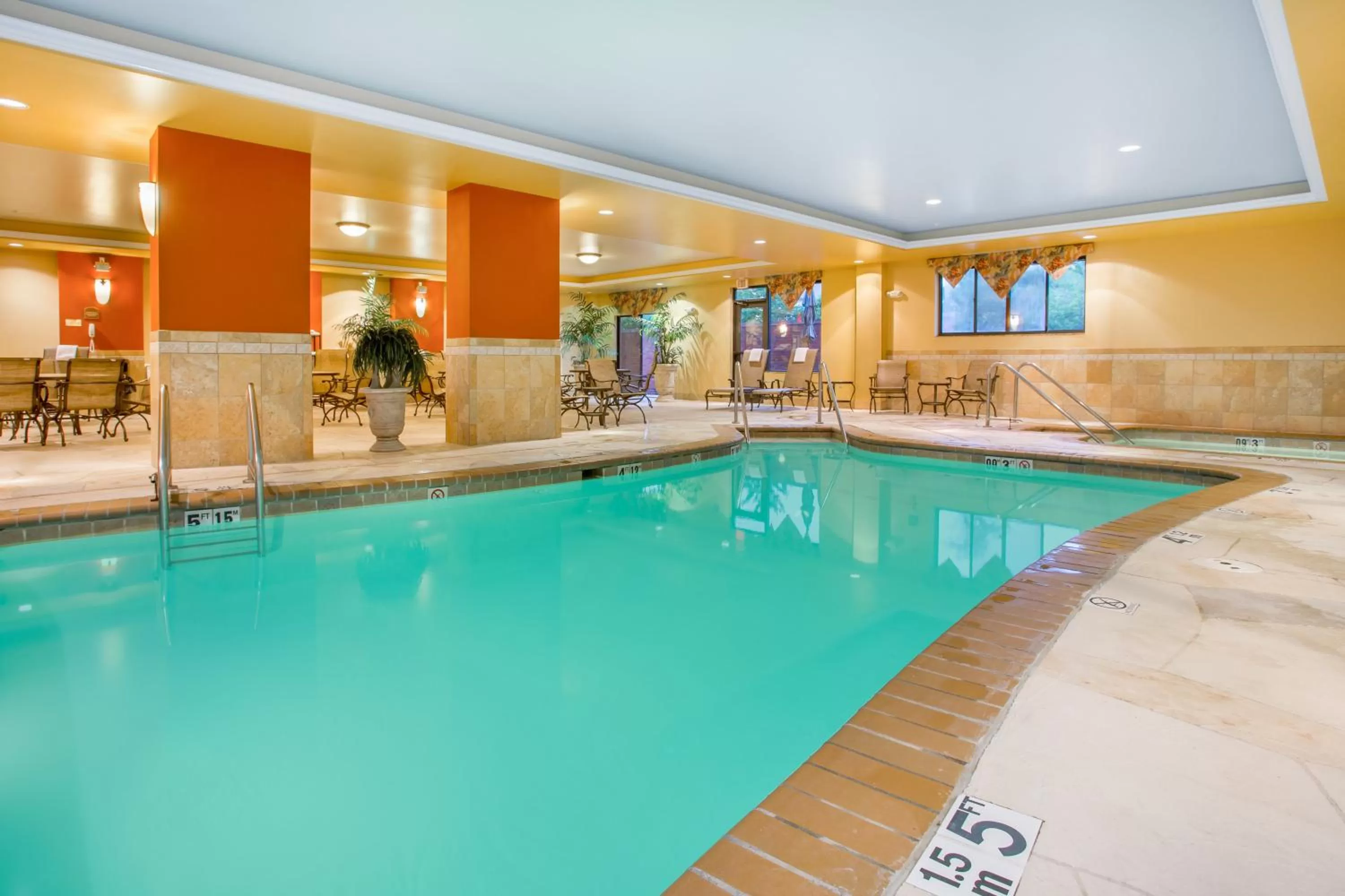 Swimming pool in Holiday Inn Express & Suites Bloomington by IHG