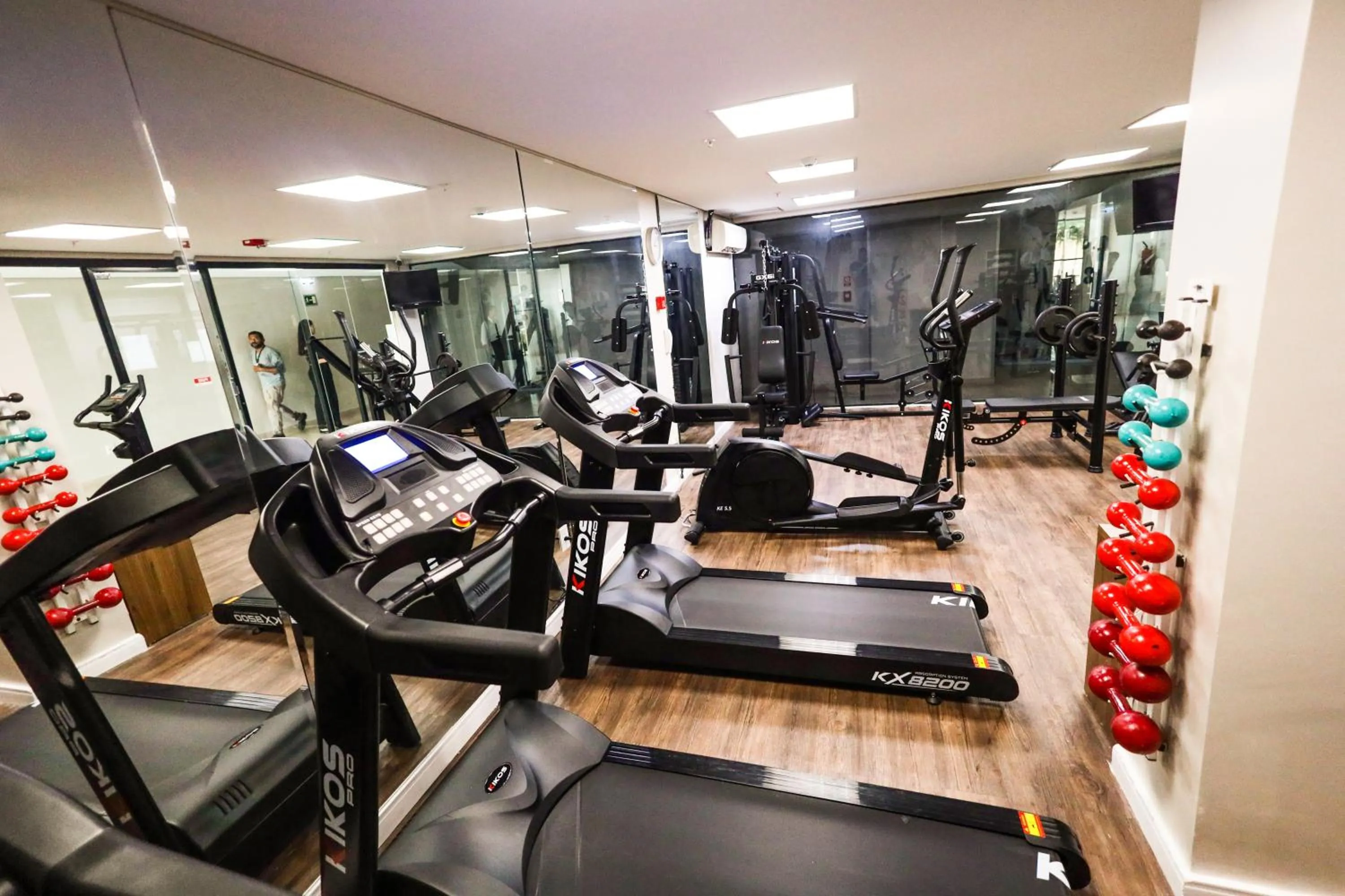 Fitness centre/facilities in Hotel Inter Cuiaba