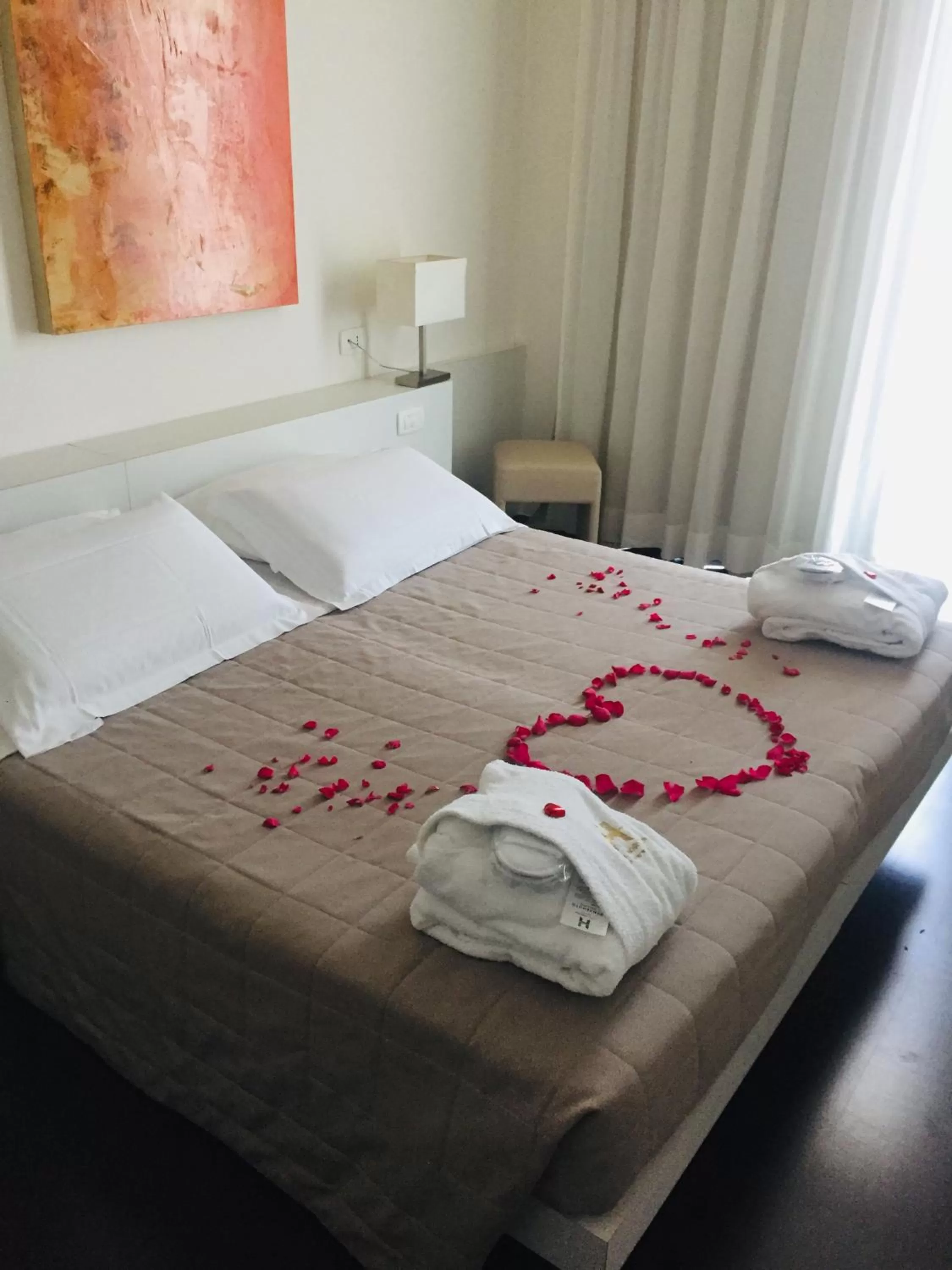 Bed in Hotel Horizon