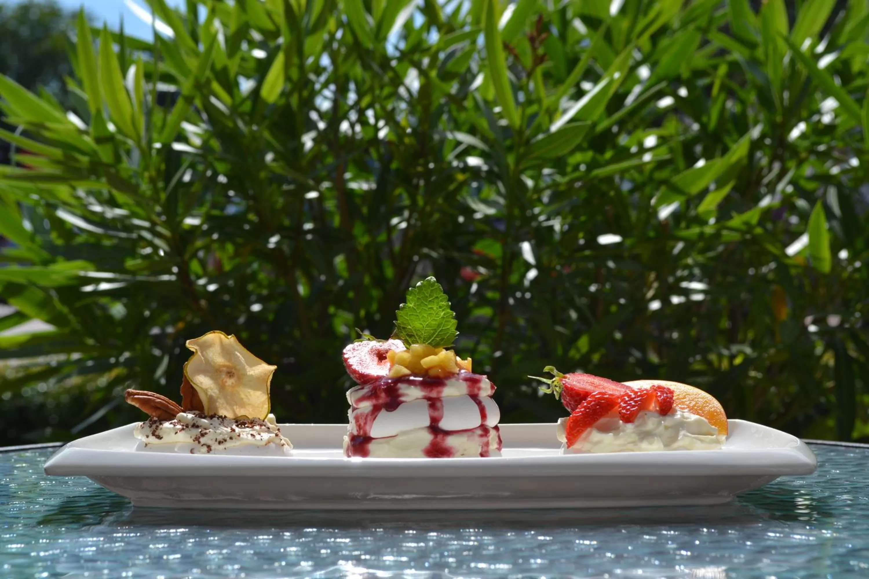 Food close-up in Hotel Atelia