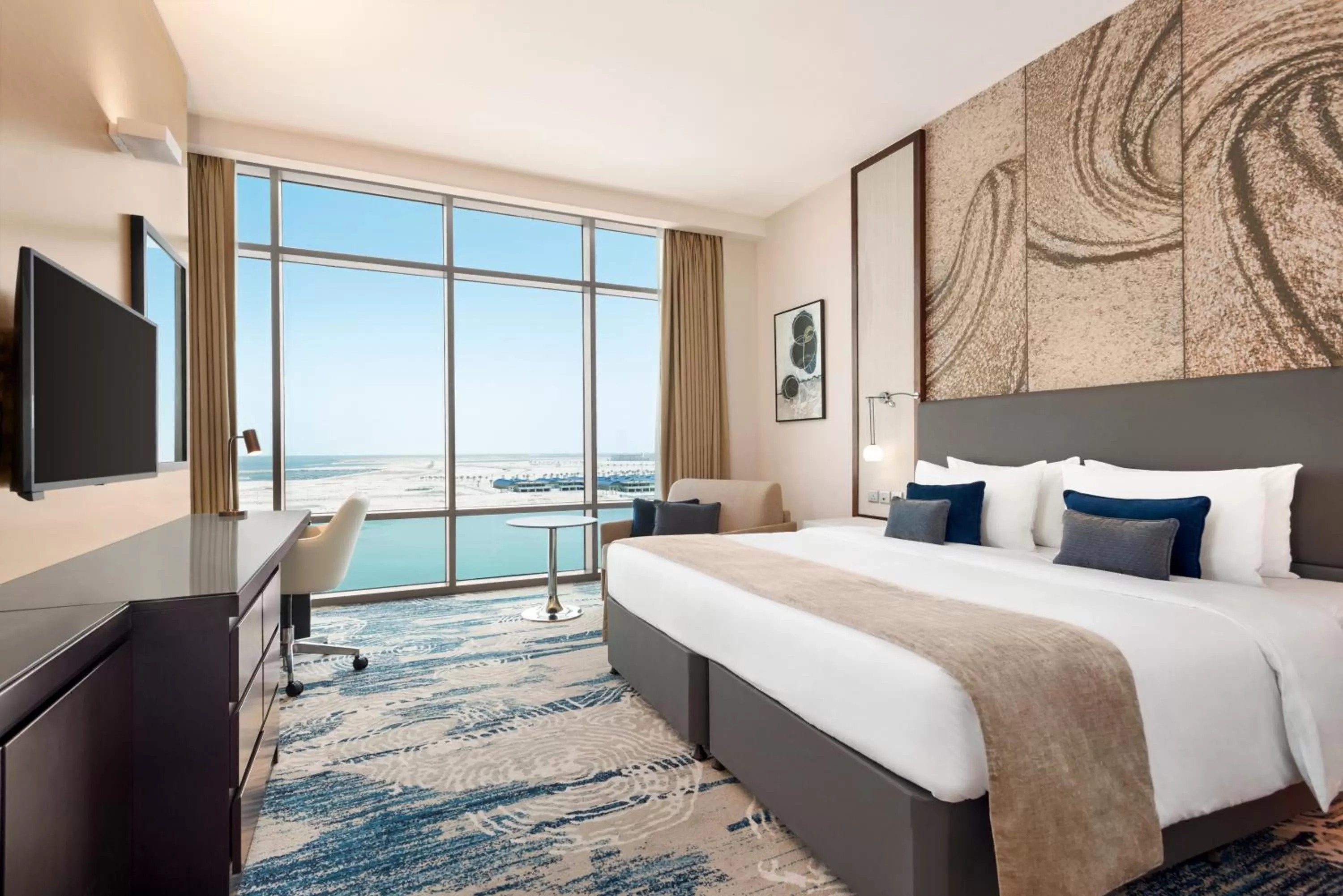 Sea view in Wyndham Dubai Deira