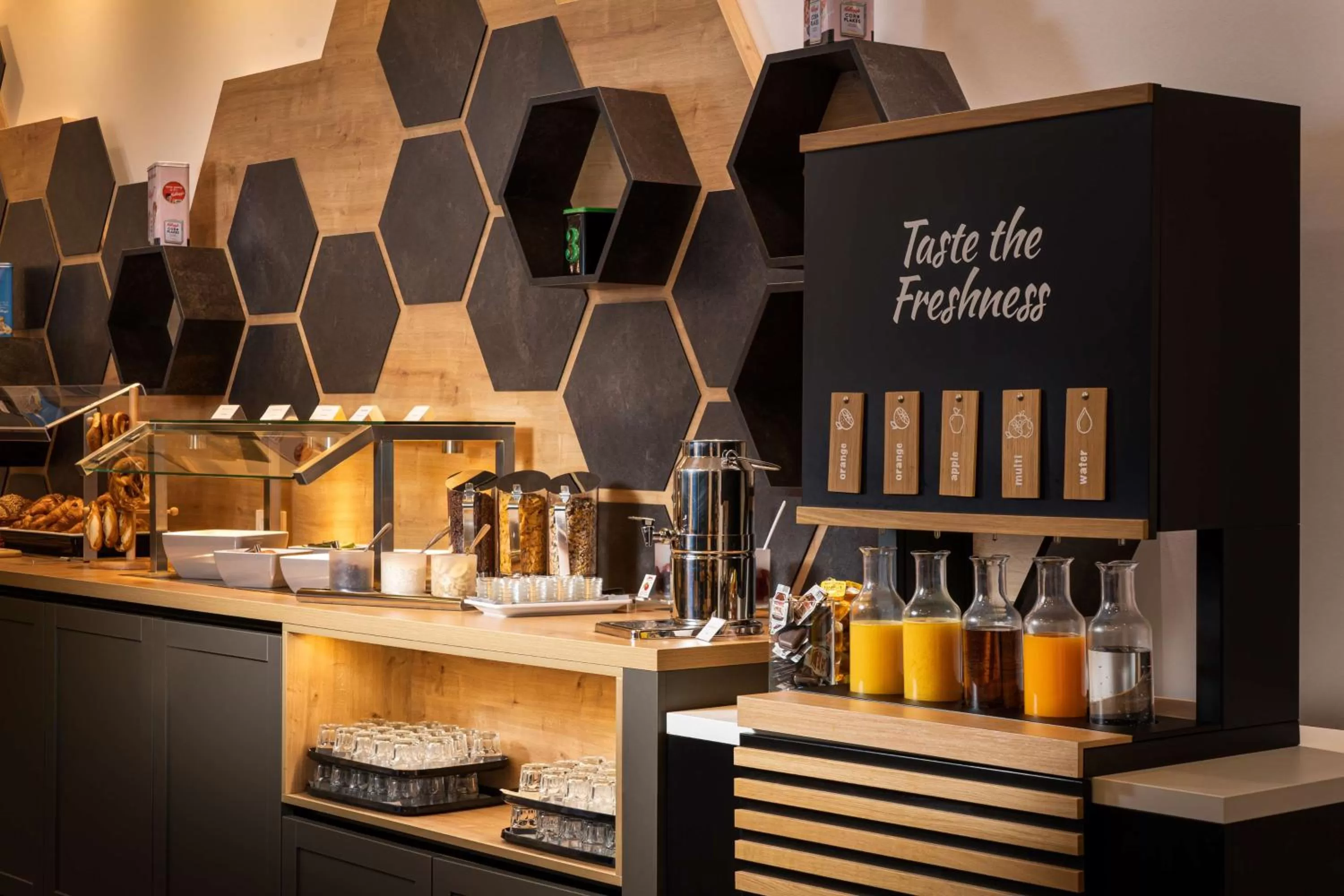 Breakfast in elaya hotel leipzig city center