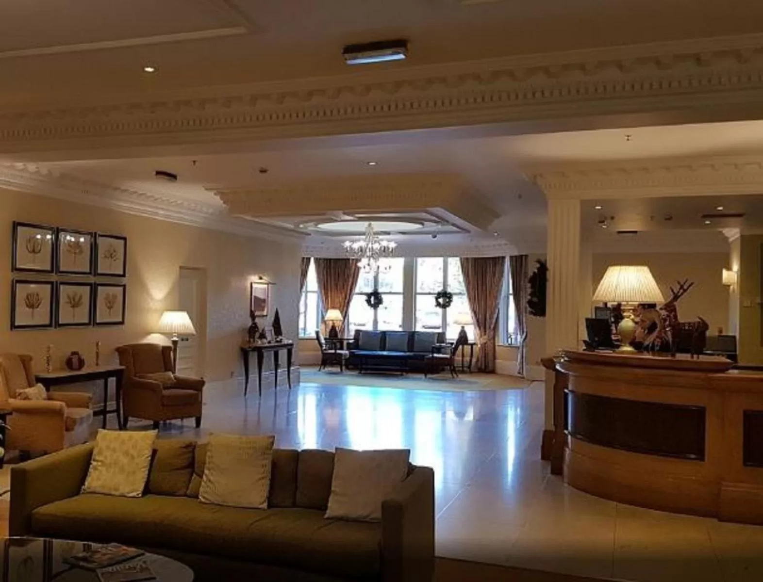 Lobby or reception in Sprowston Manor Hotel, Golf & Country Club