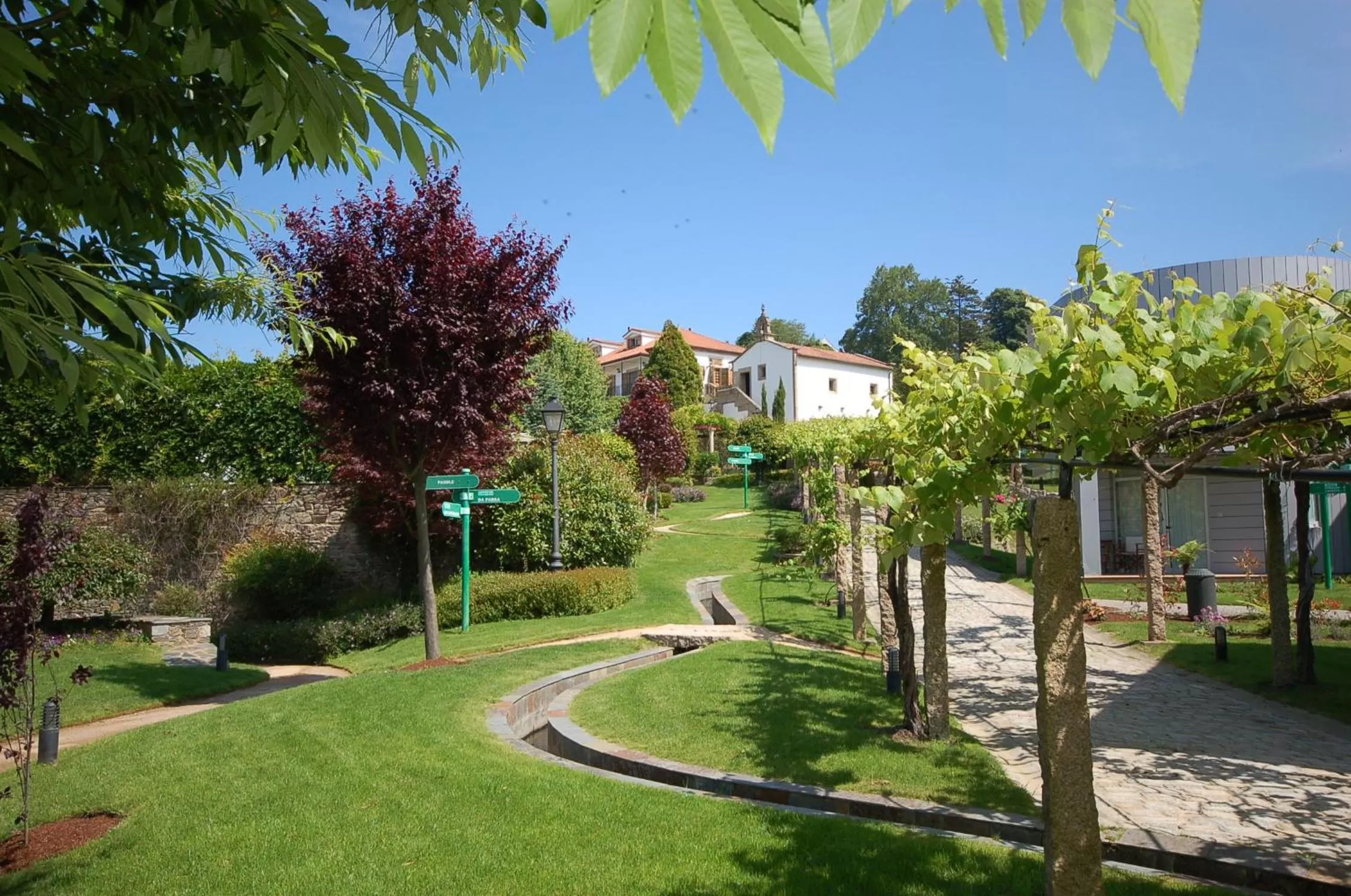 Garden in Pazo do Rio
