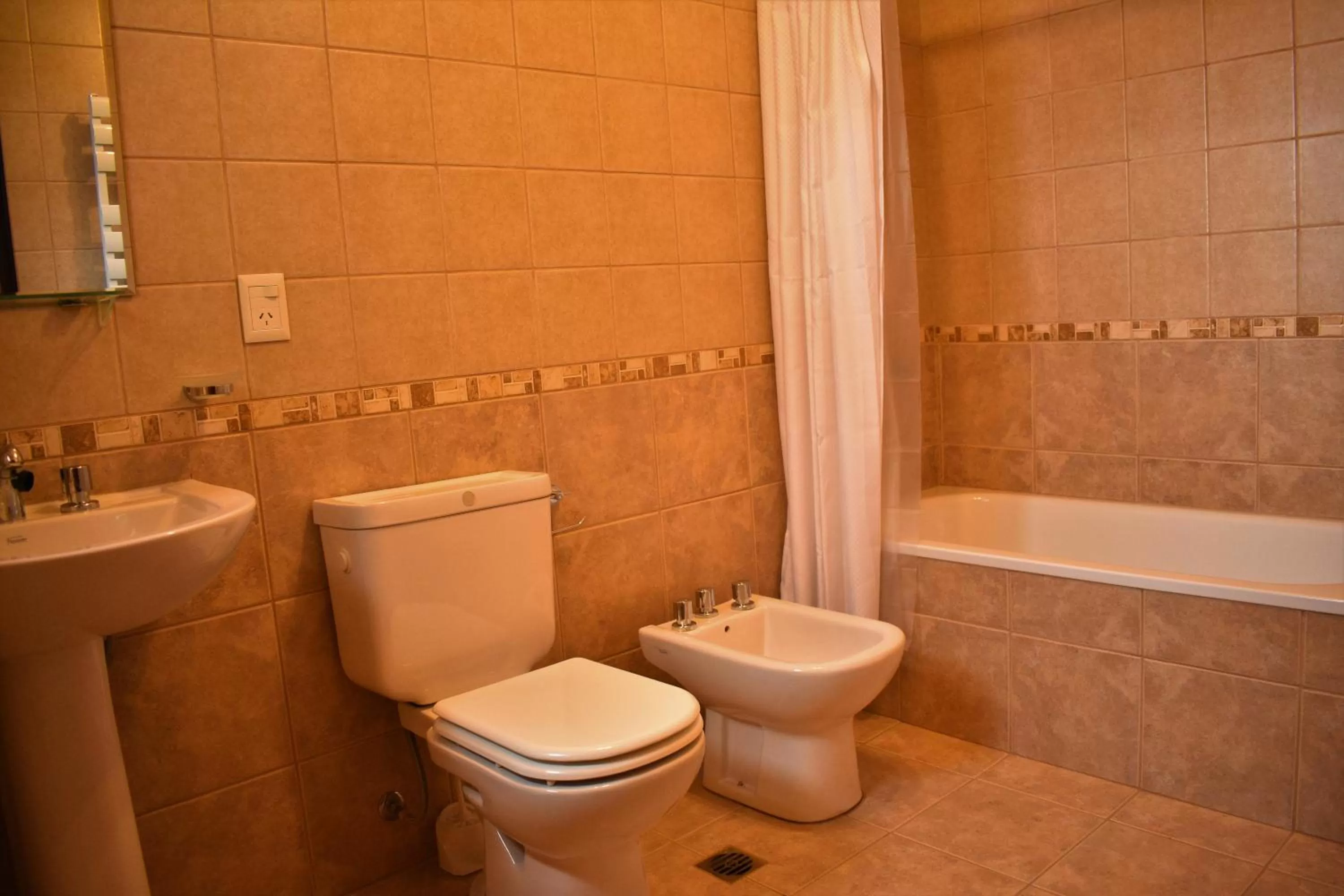 Shower in Balcones del Beagle Apart