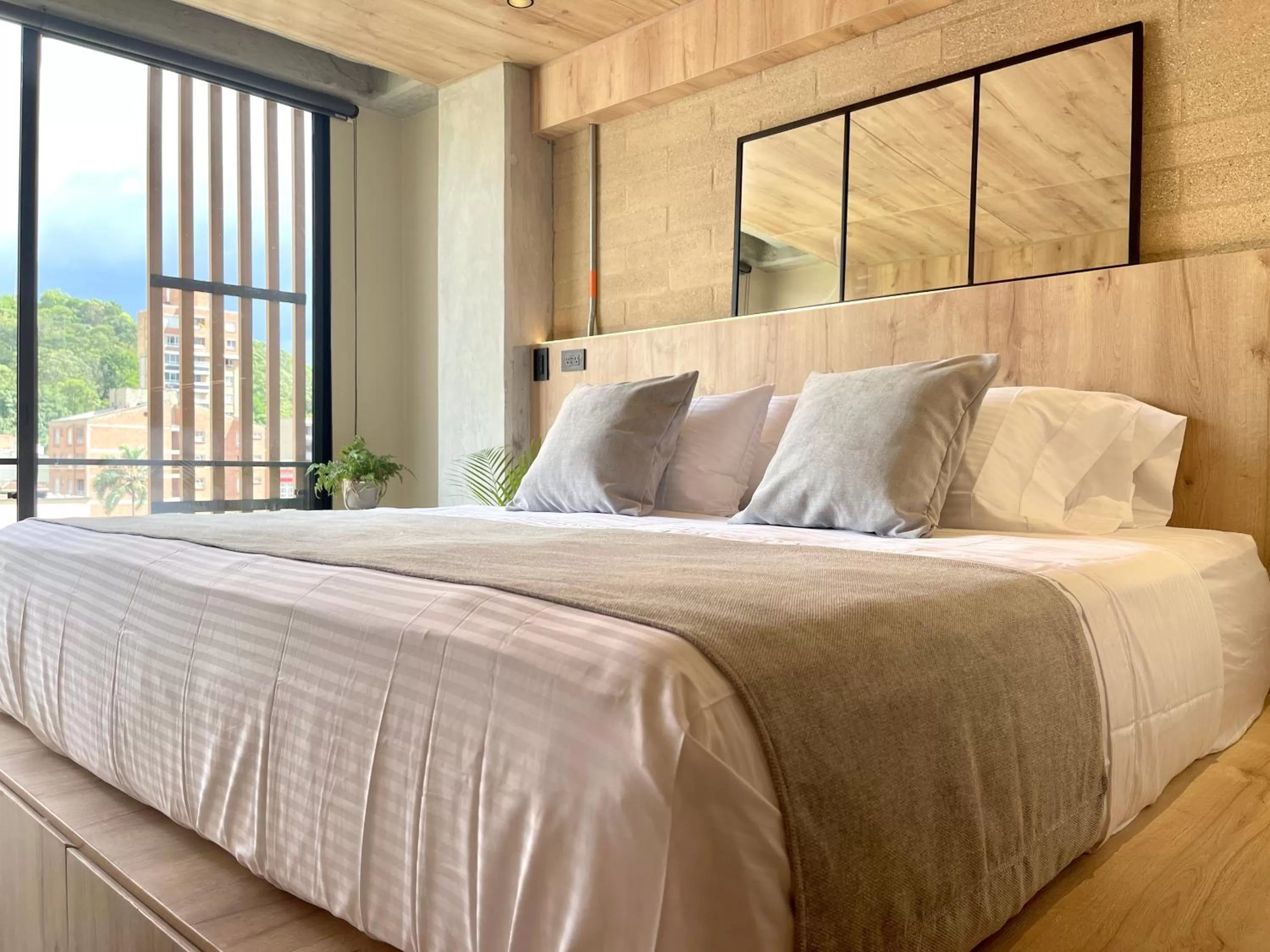 Bed in Beminimal Hotel