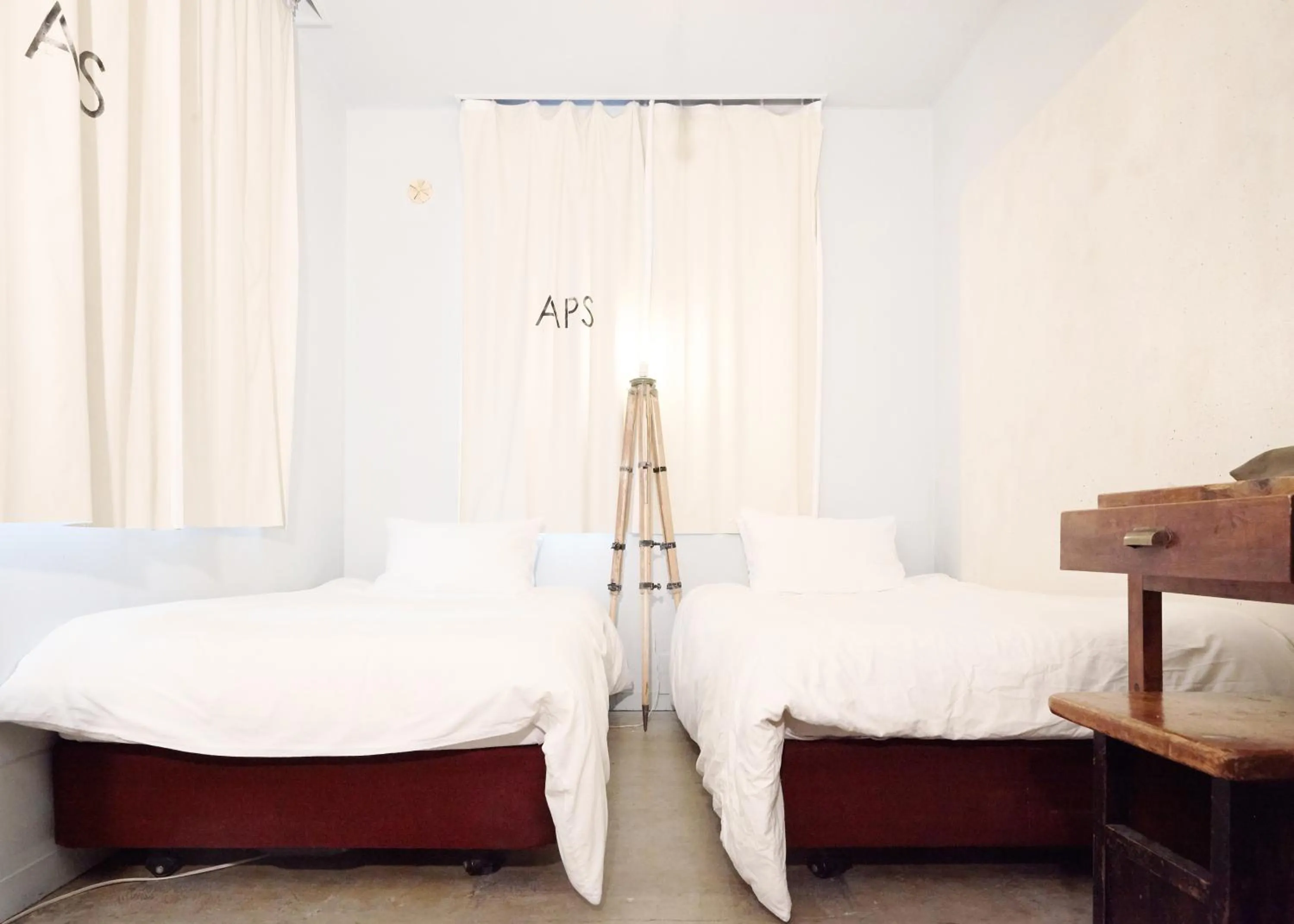 Bed in Apartment Hotel Shinjuku