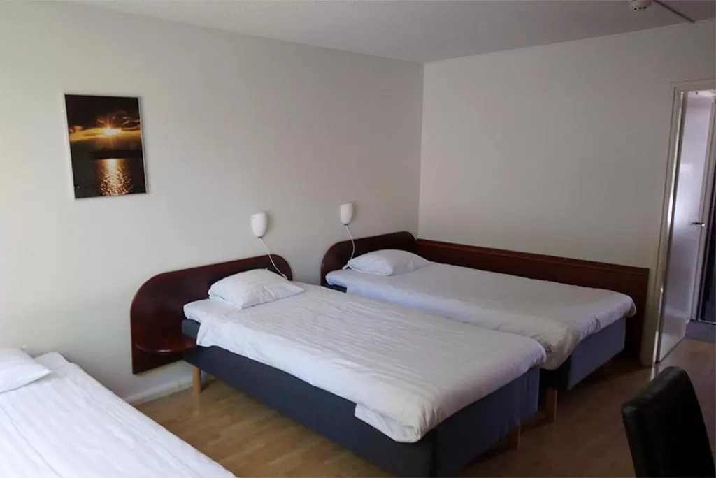 Bed in Finlandia Hotel Isovalkeinen