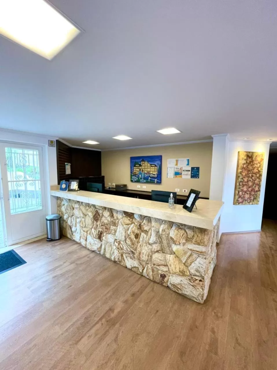 Lobby or reception in Pousada Itália Moderna