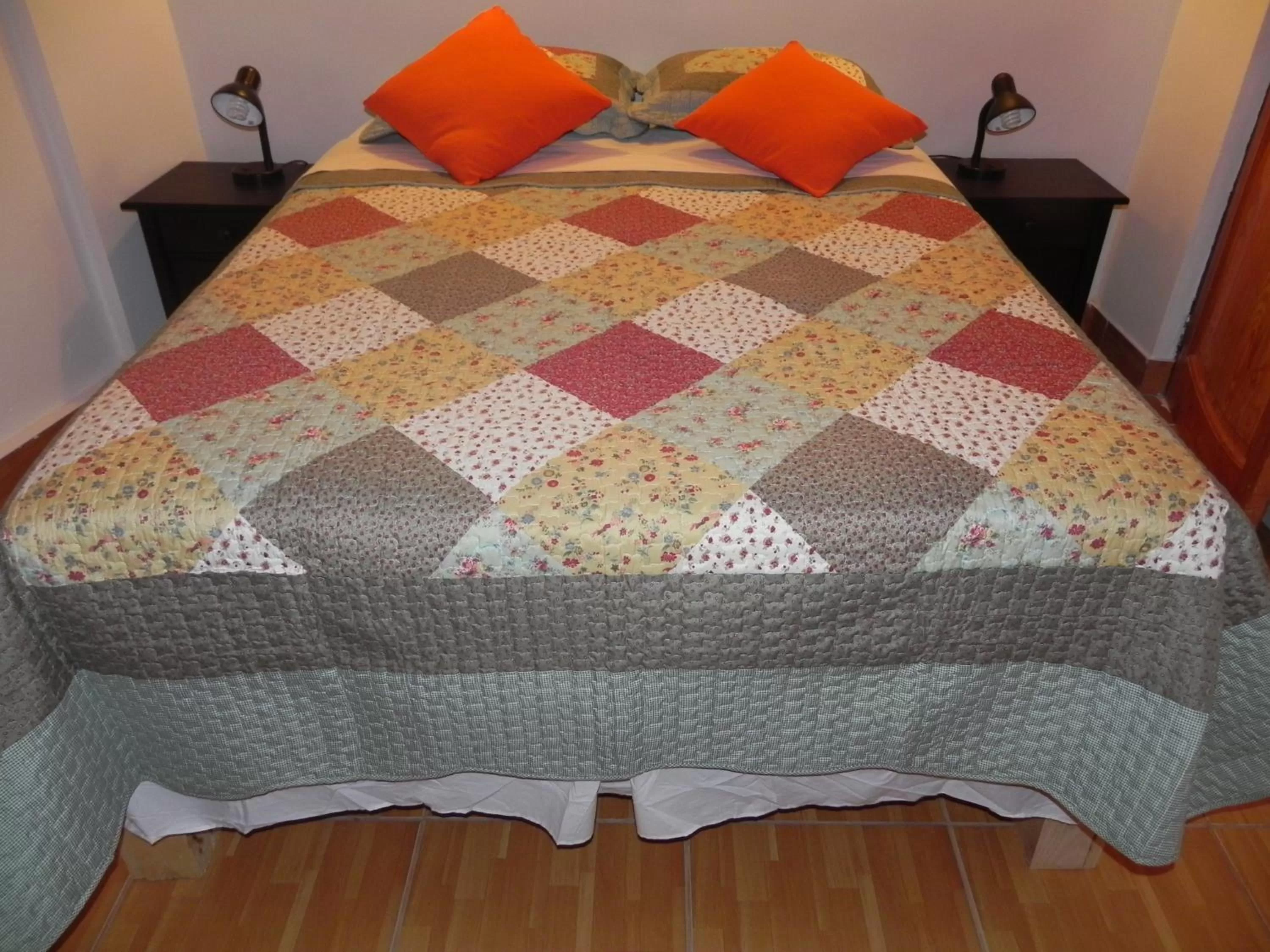 Bed in Hostal Siete Colores