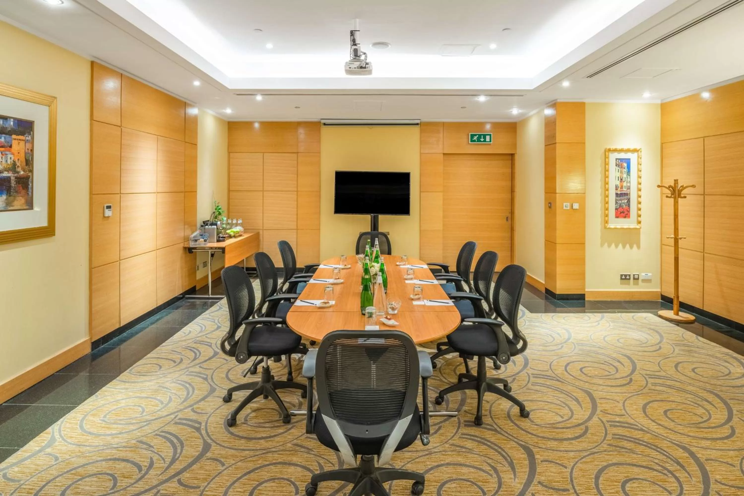 On site in Radisson Blu Hotel, Riyadh