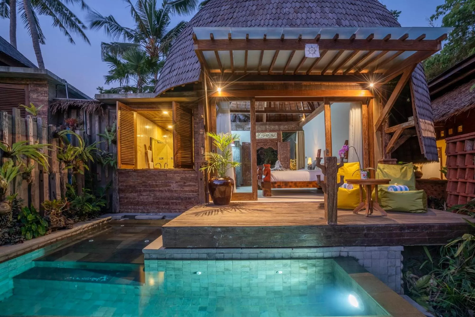 Balcony/Terrace in Menzel Ubud