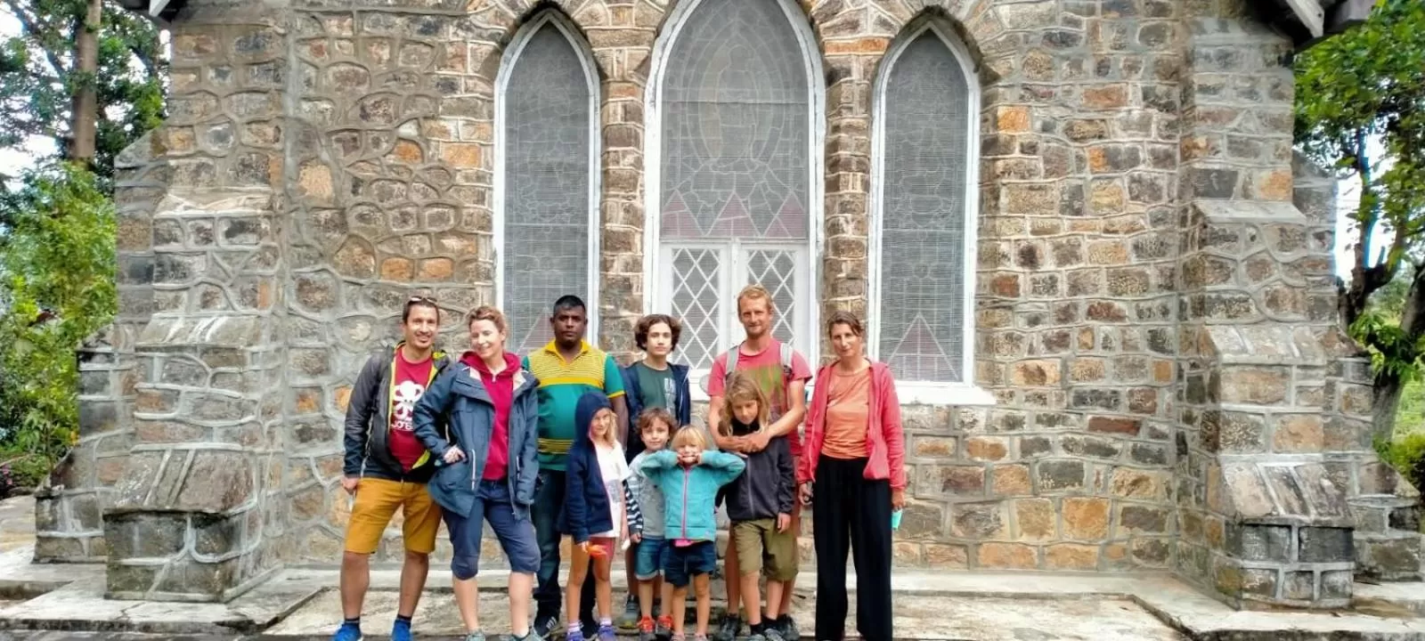 group of guests in Rock View Rest Hatton