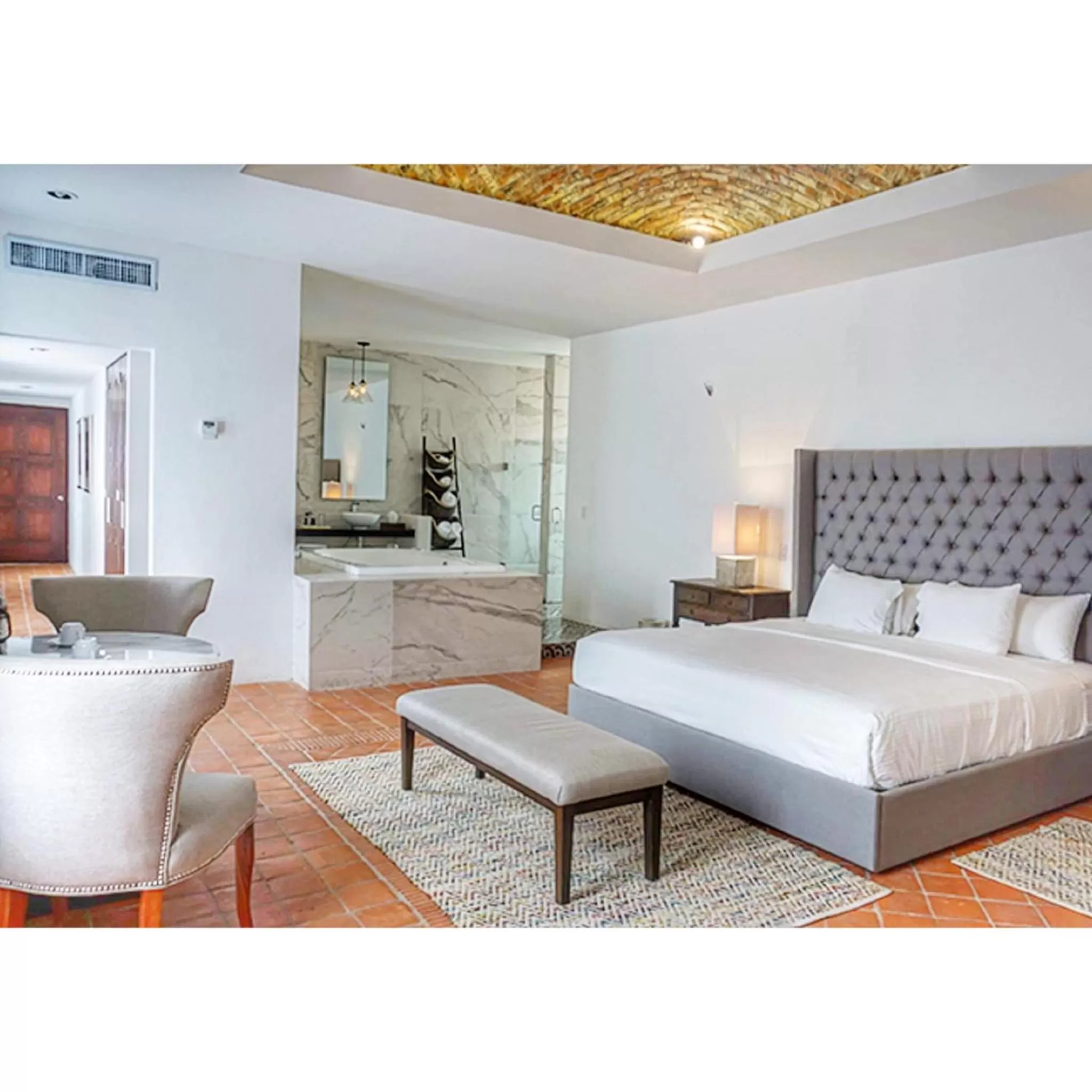 Photo of the whole room, Bed in Hotel Hacienda San Cristóbal