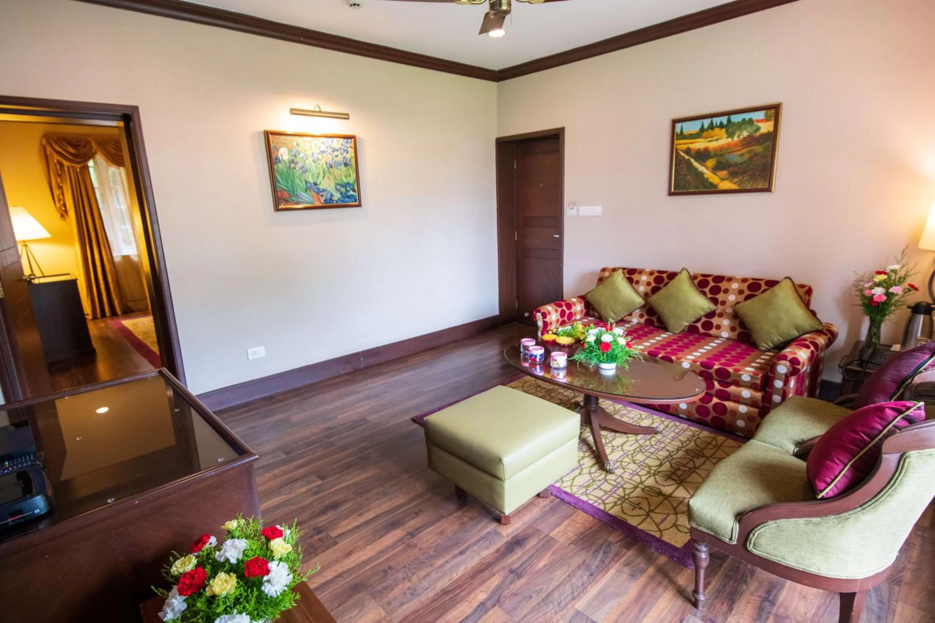 Living room in The Carlton Kodaikanal