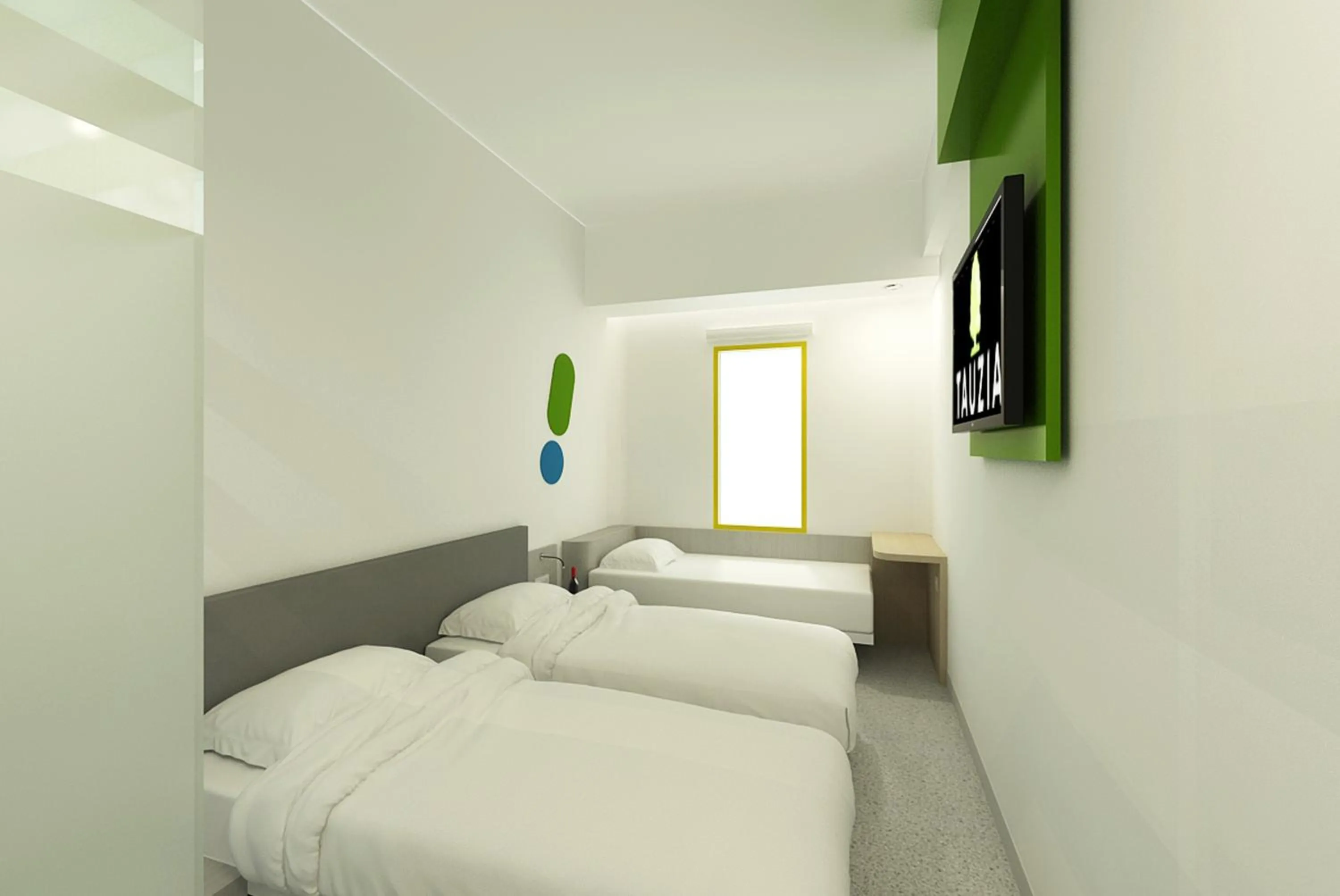 Bedroom, Bed in POP! Hotel Festival Citylink