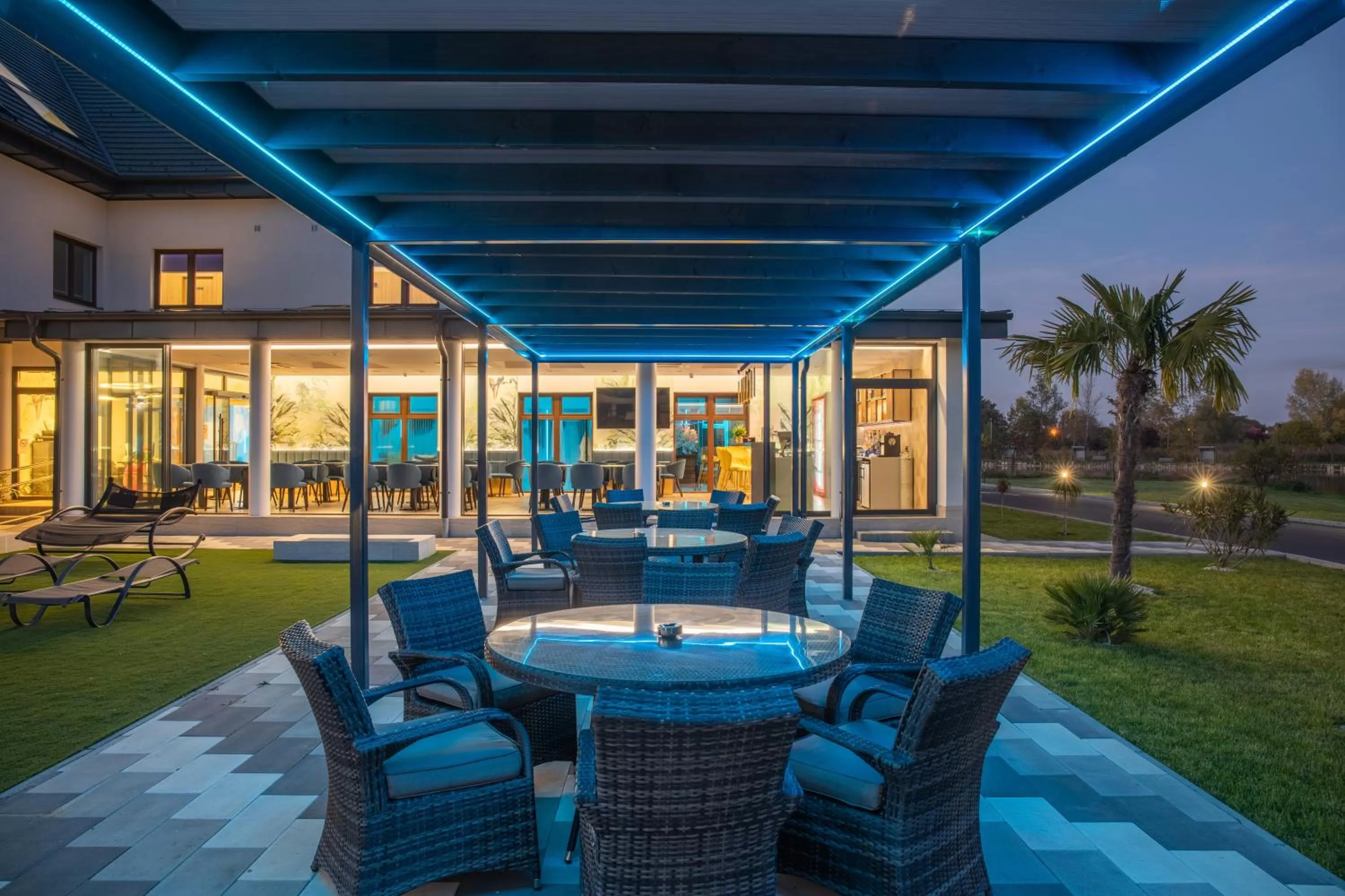 Garden in Sziget Hotel