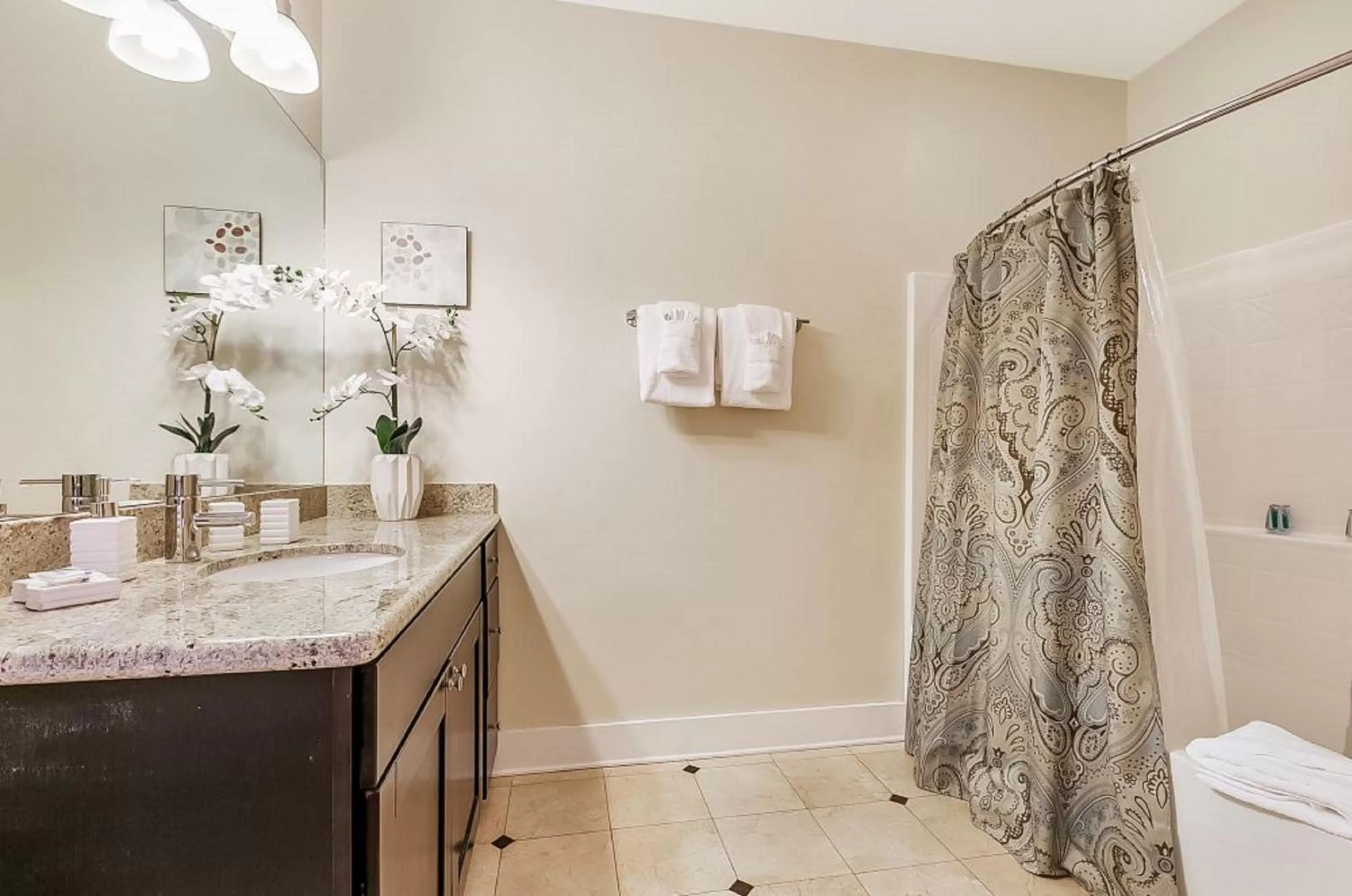 Bathroom in Stunning Apartments with Luxury Amenities