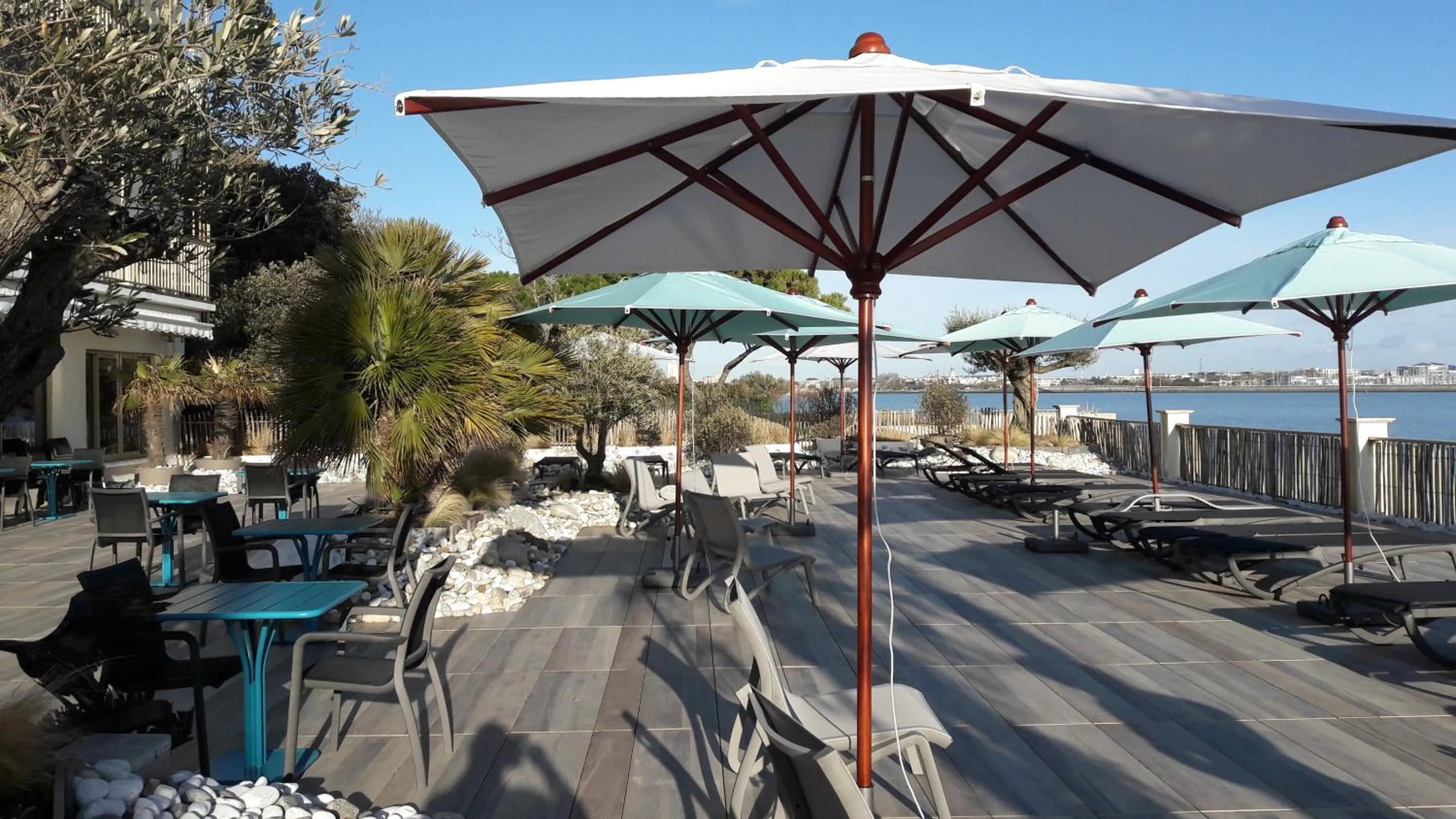 Balcony/Terrace in Hôtel Les Brises